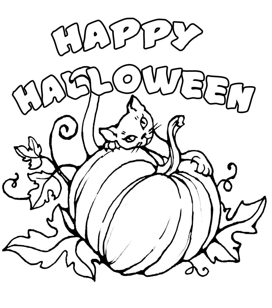 35 Free Coloring Book Pages For Halloween Coloring Books For Your Childern
