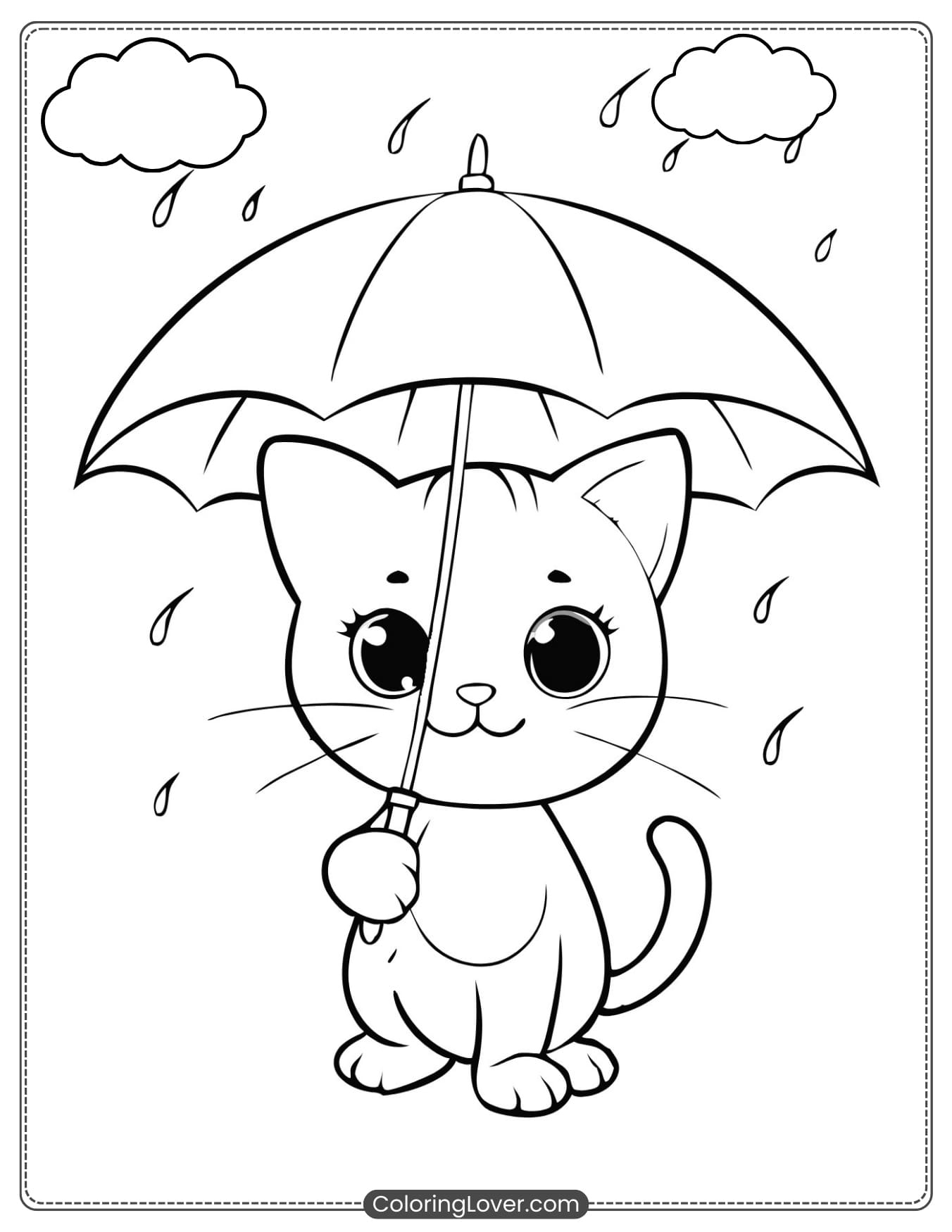 37 Kitten Coloring Pages Free Printables For All Ages 