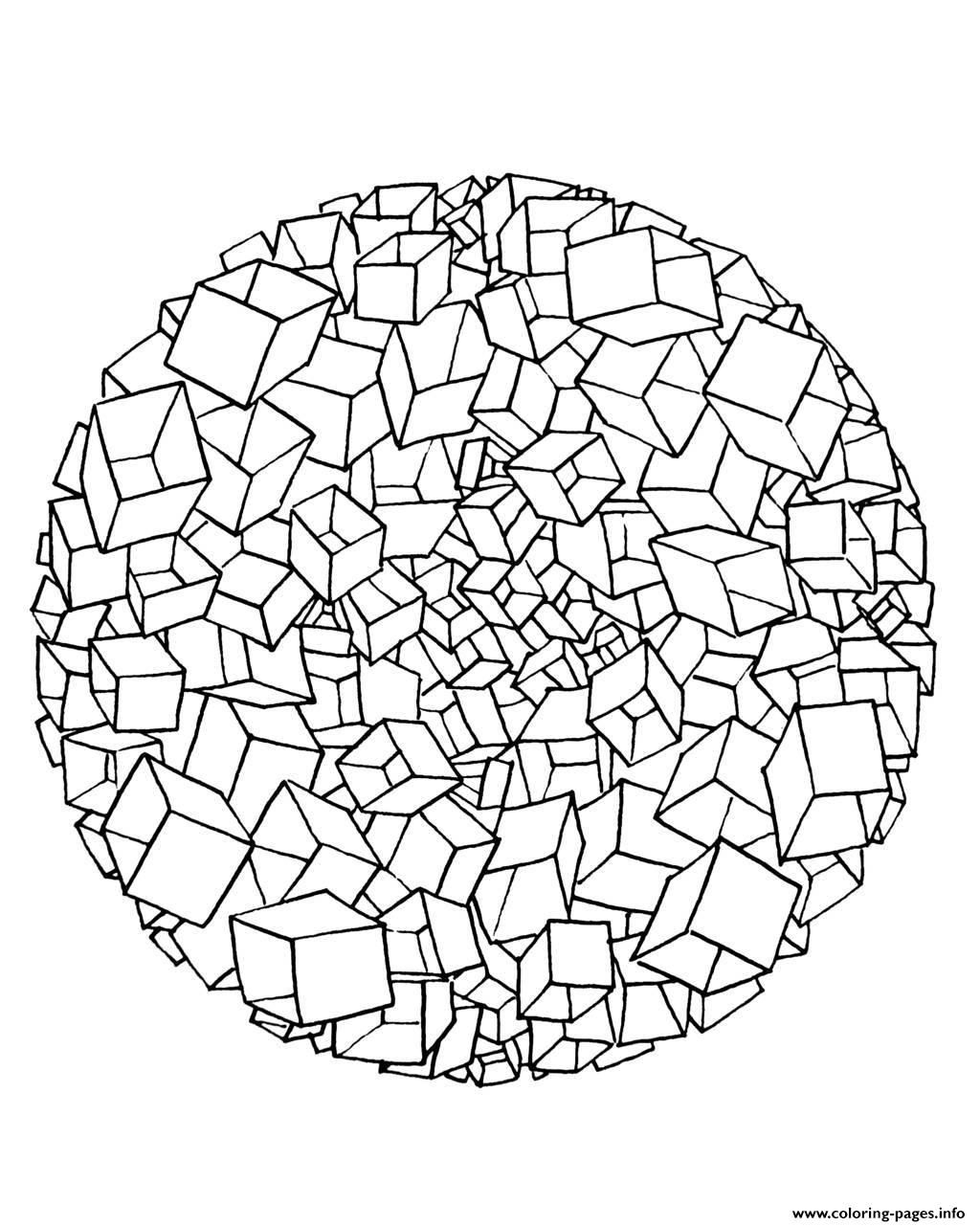 3d Coloring Pages Printable Coloring Home