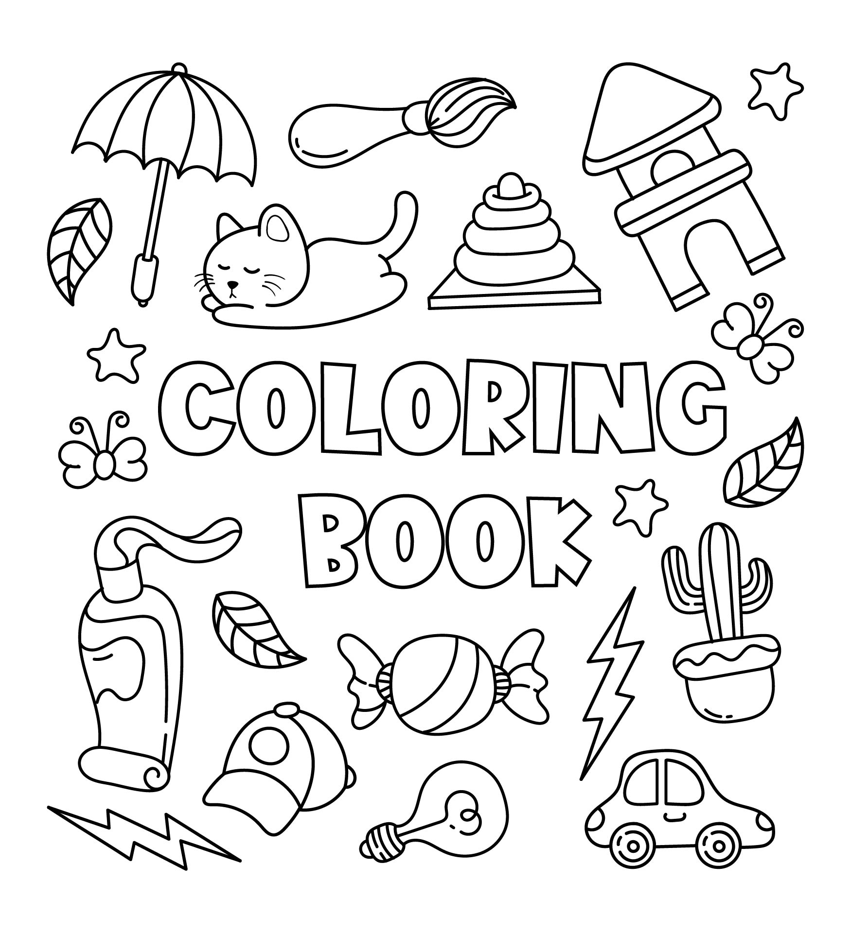 4 Best Images Of Printable Mini Coloring Book Free Printable Mini Coloring Book Printable