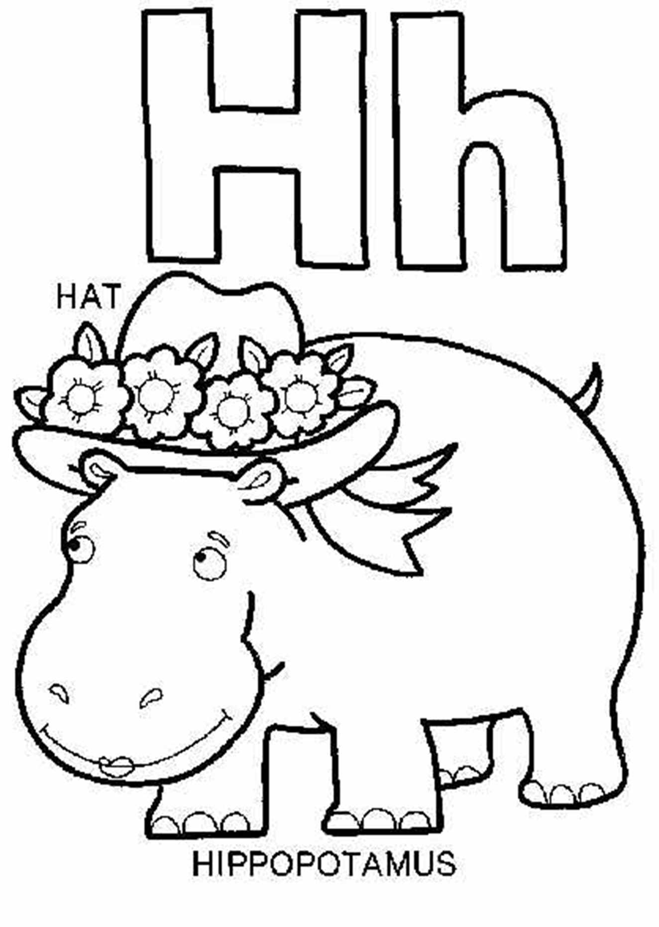 4 H Coloring Pages Printable Coloring Pages