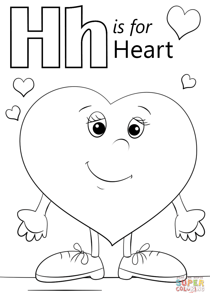 4 H Coloring Pages Printable Coloring Pages