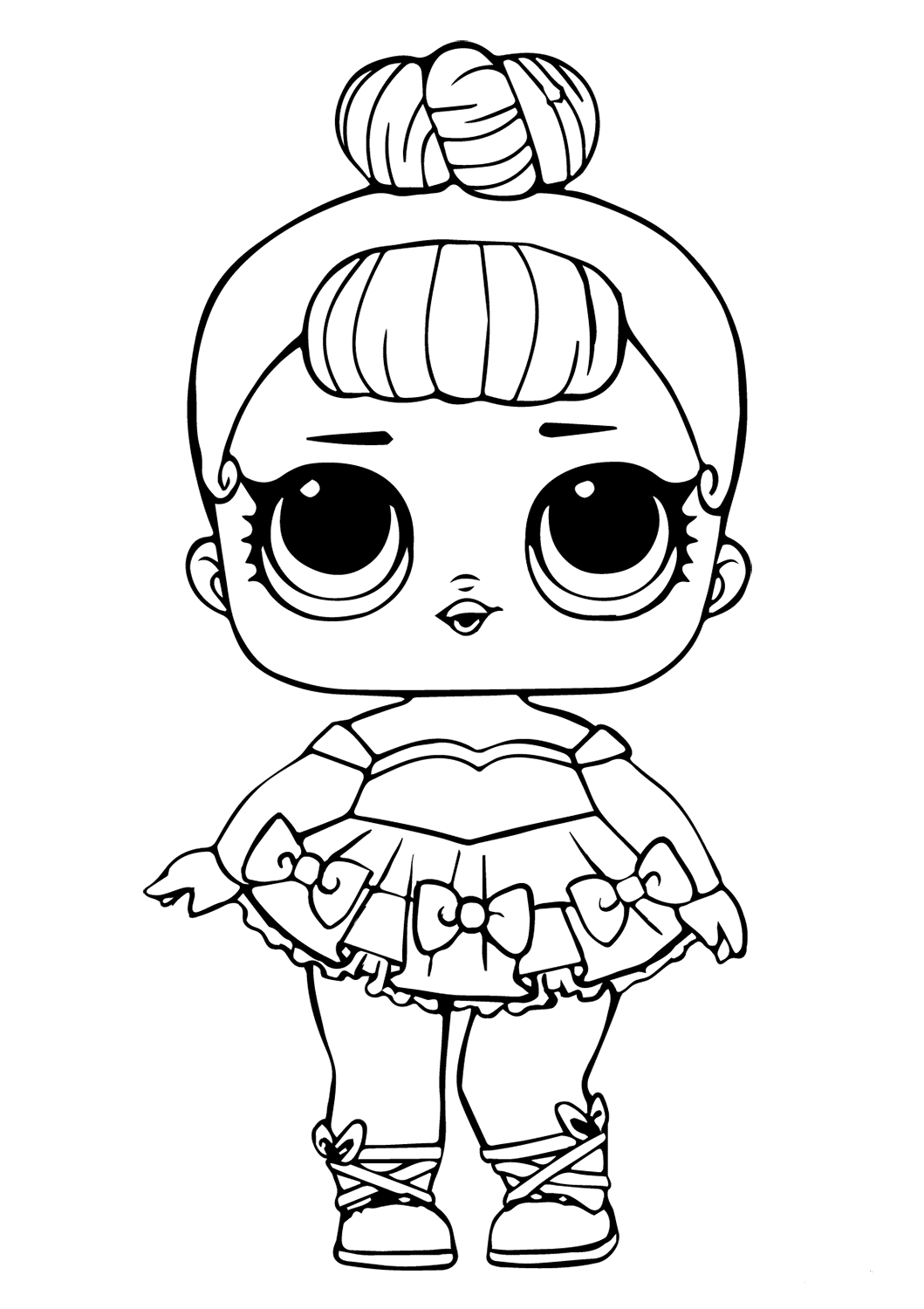 Lol Dolls Coloring Pages Printable
