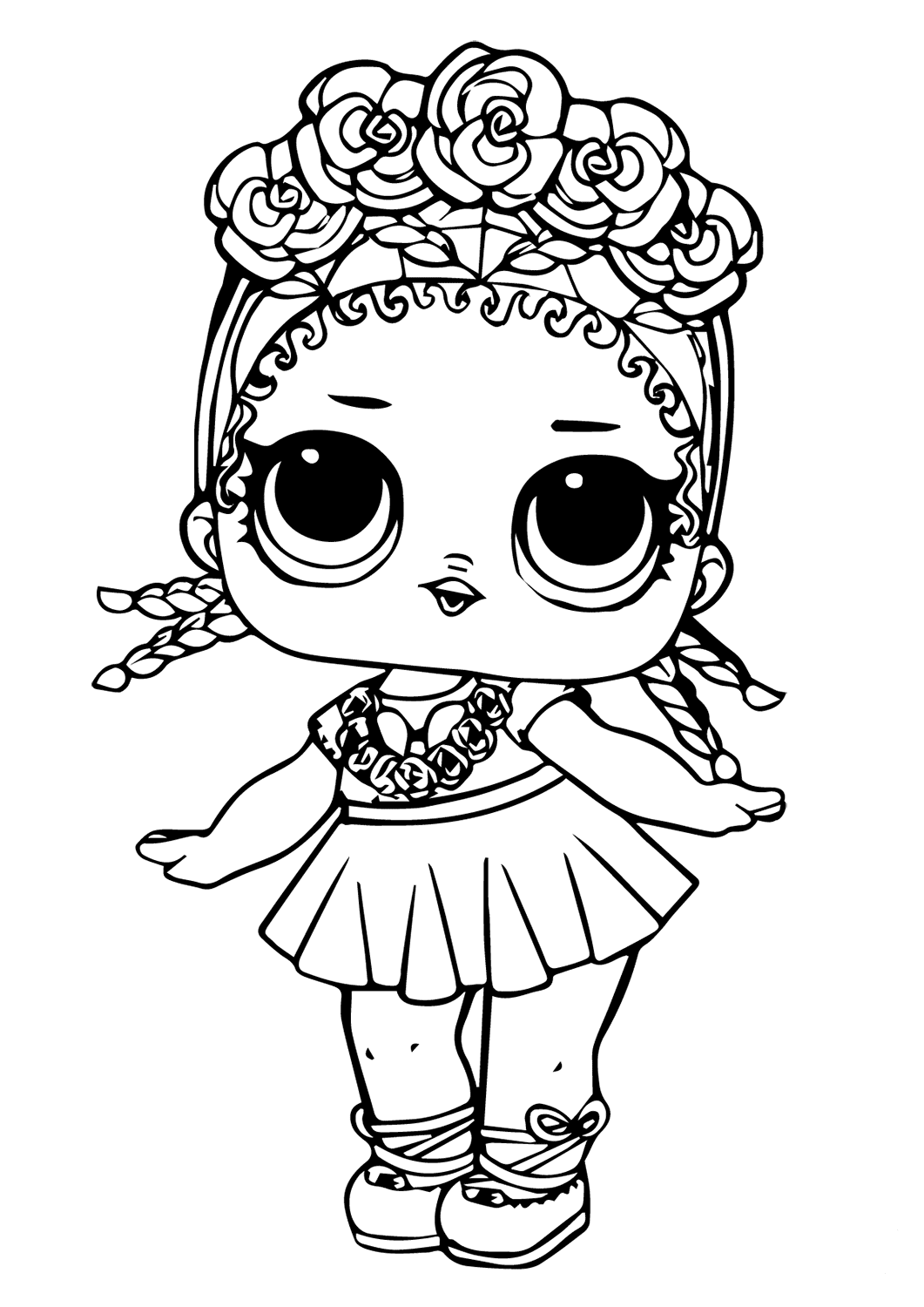 Printable Lol Doll Coloring Pages
