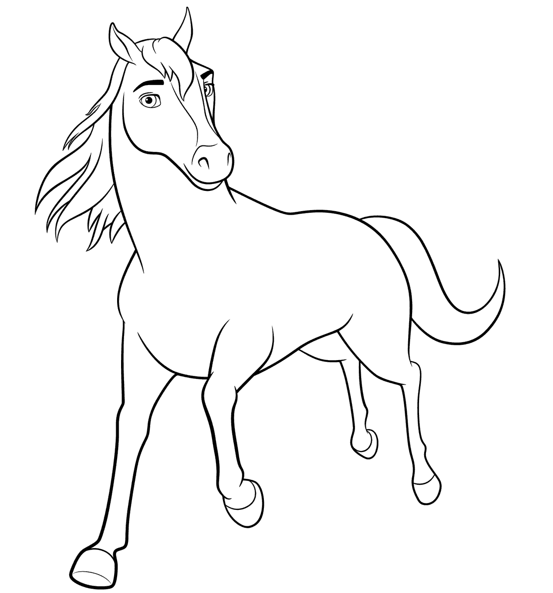 40 Spirit Riding Free Coloring Pages ColoringPagesOnly
