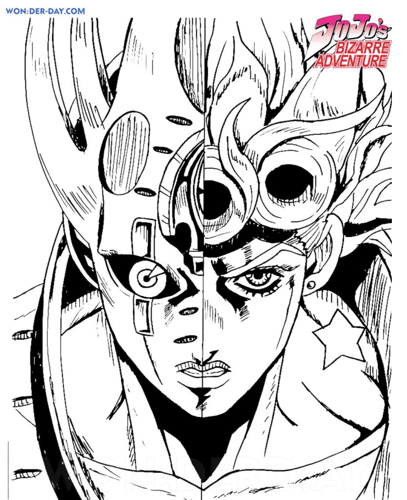 46 Jojo Anime Coloring Pages Free Coloring Pages Printable