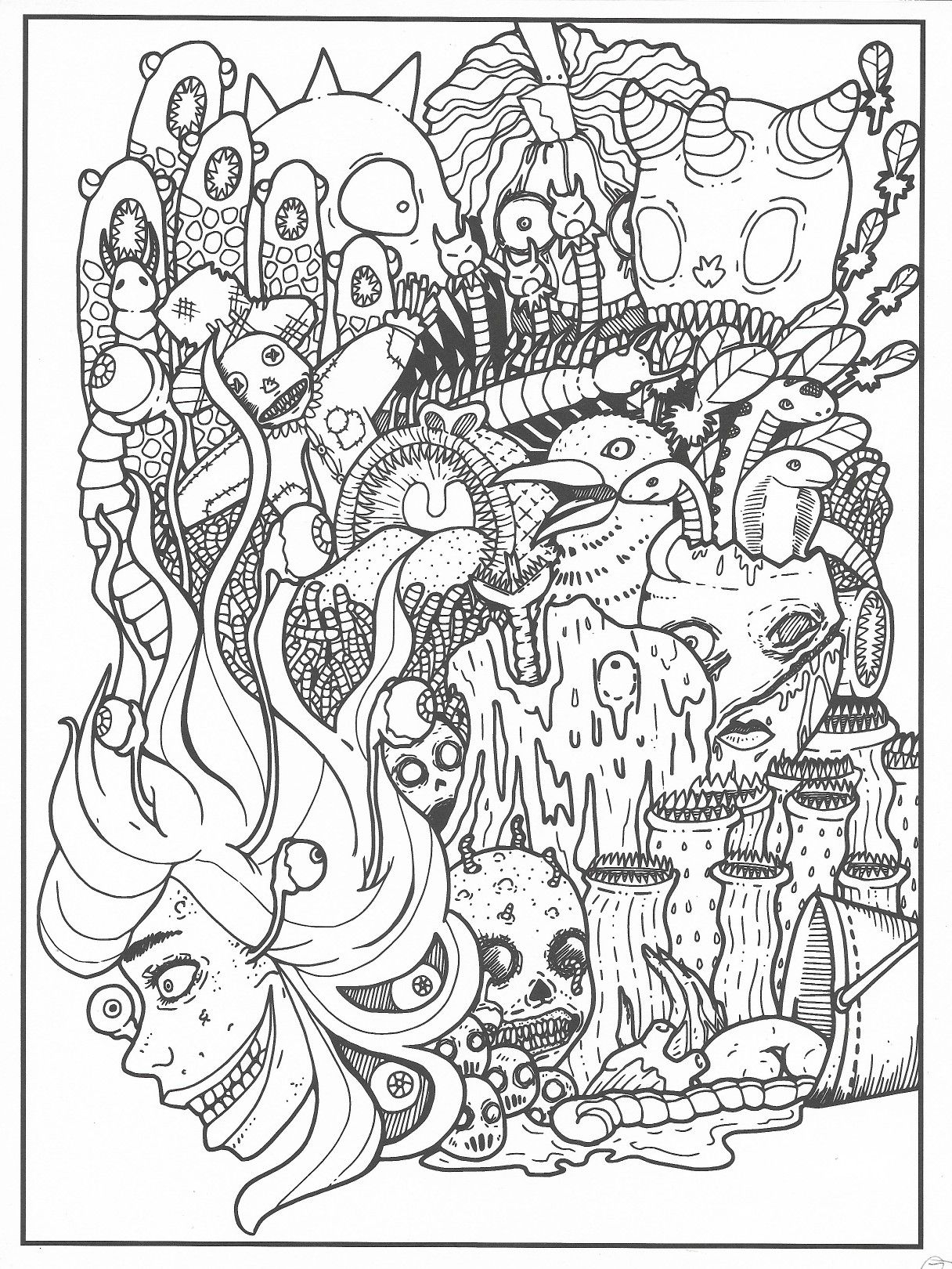 47 Best Ideas For Coloring Badass Printable Coloring Pages