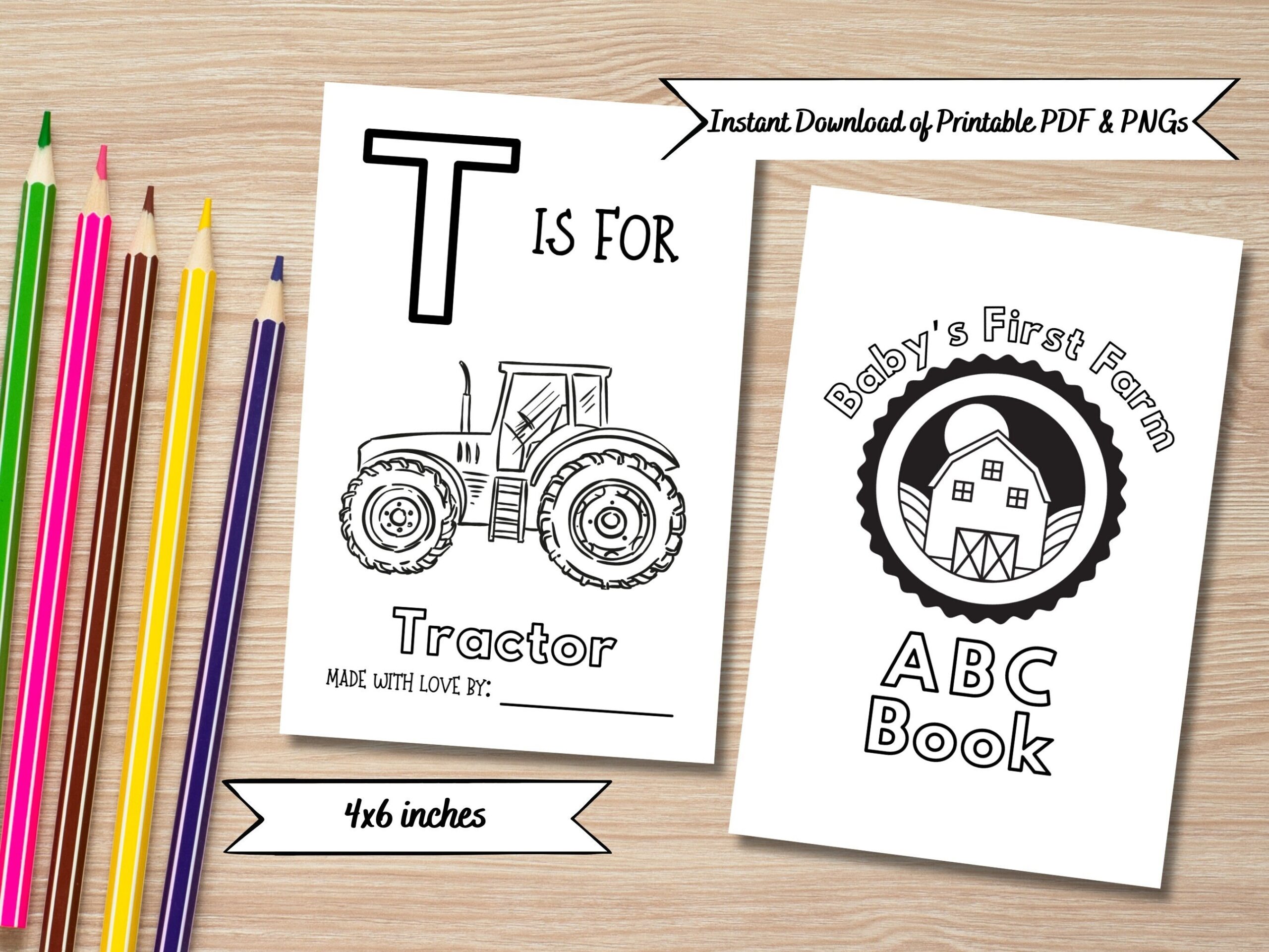 4x6 Coloring Pages