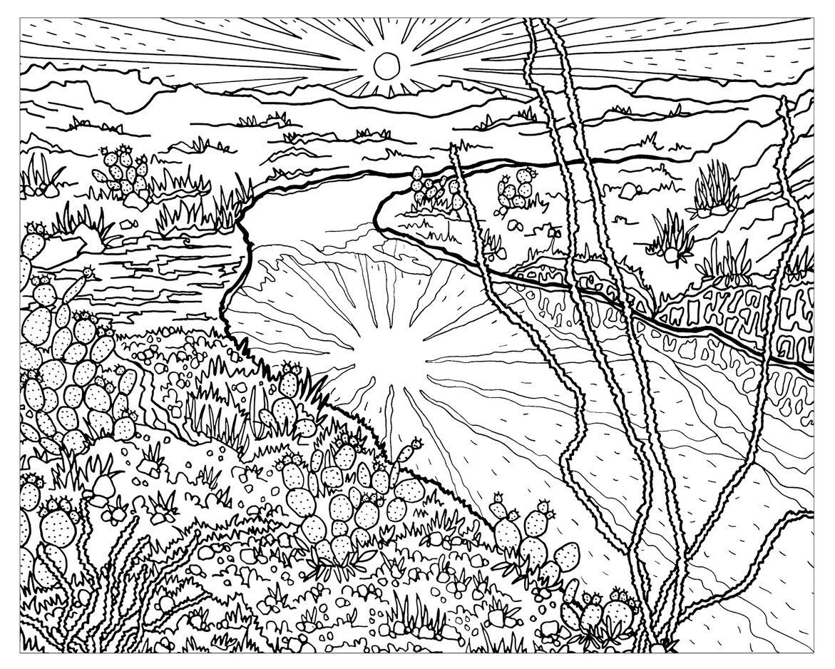 59 National Parks In The US Coloring Pages Coloring Pages