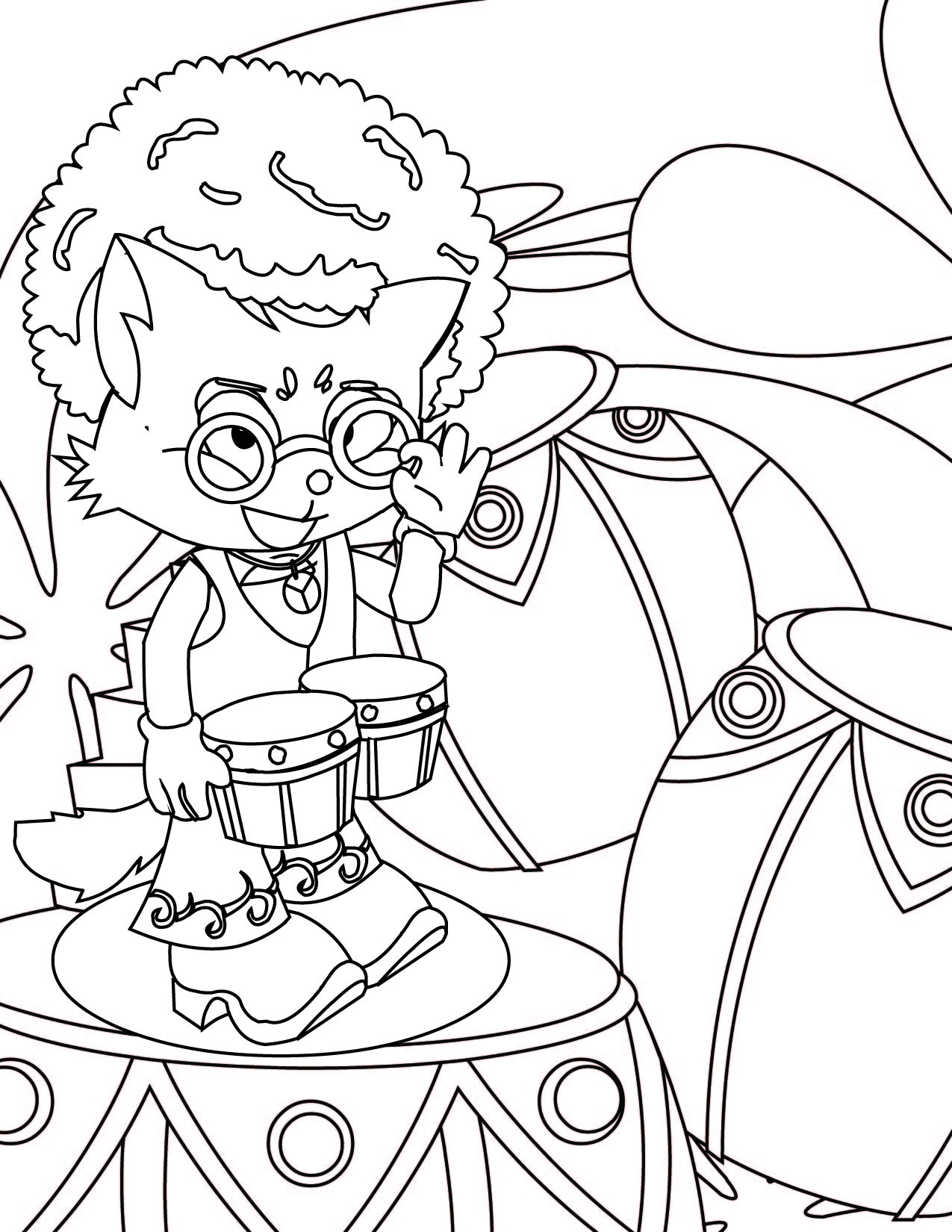 60s Coloring Pages Printable