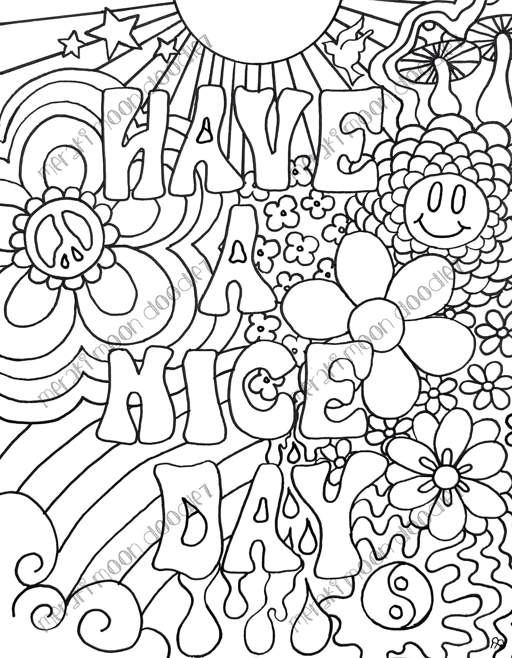 60s Coloring Pages Coloring Pages