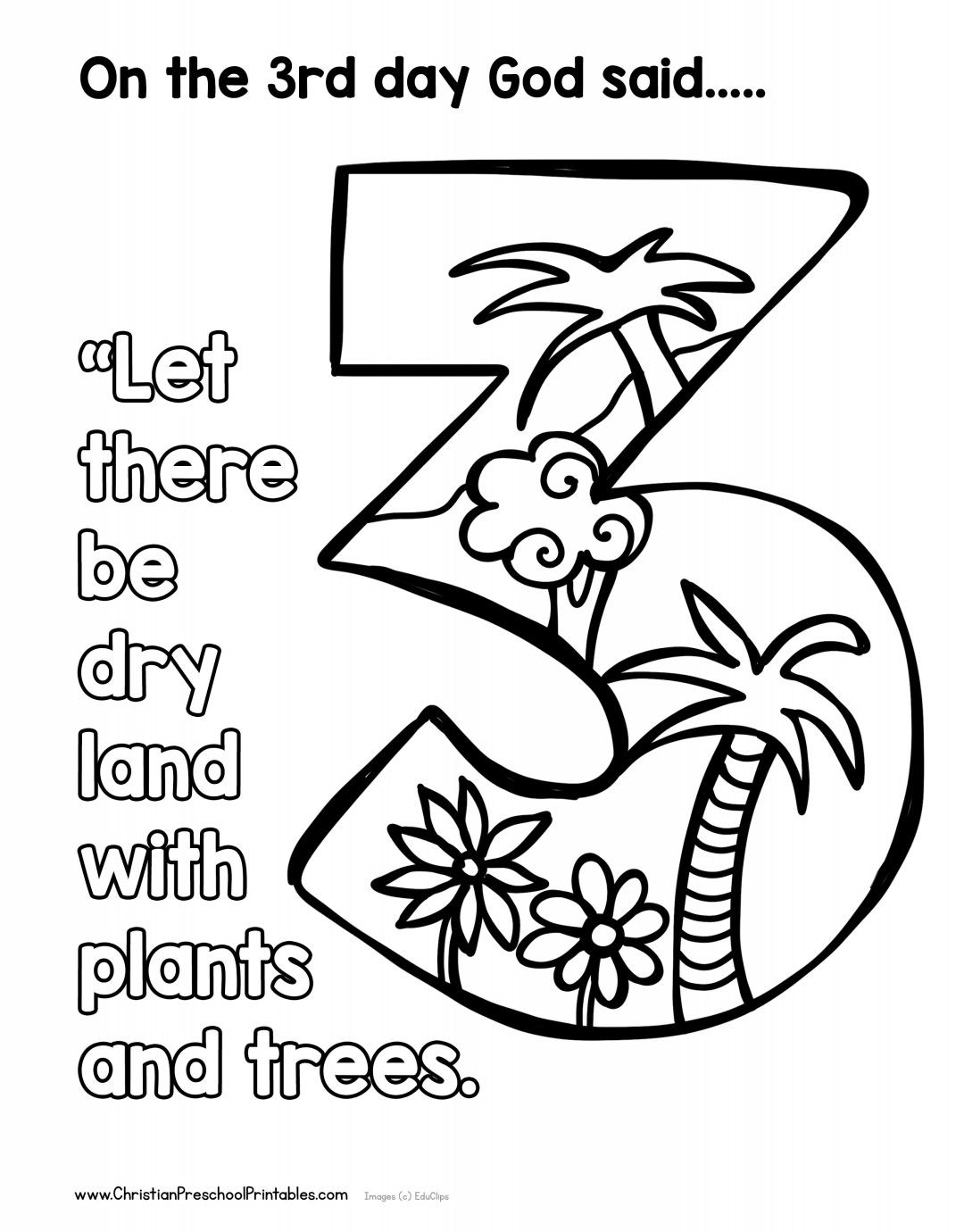 7 Days Of Creation Coloring Pages Preschool Coloring Pages