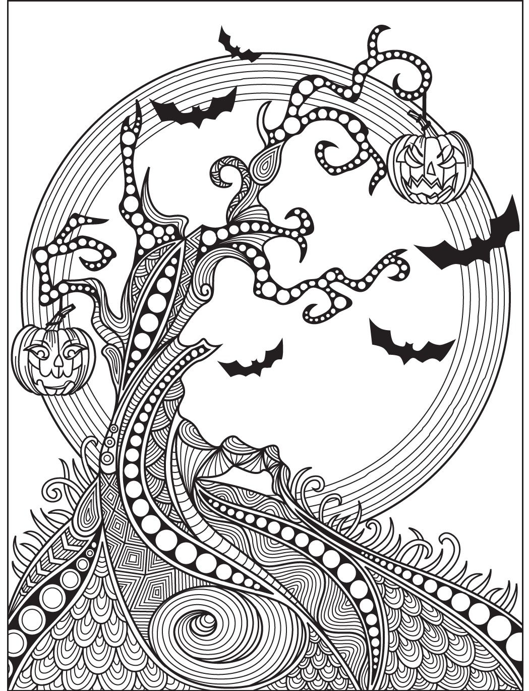 74 Classic Free Halloween Coloring Pages For Adults With New Drawing Ideas Free Drawing And