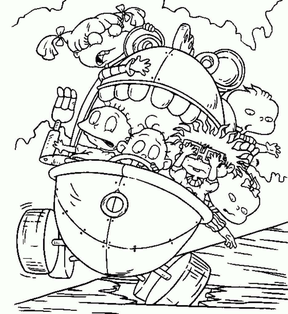 77 90s Nickelodeon Coloring Pages Febi Art