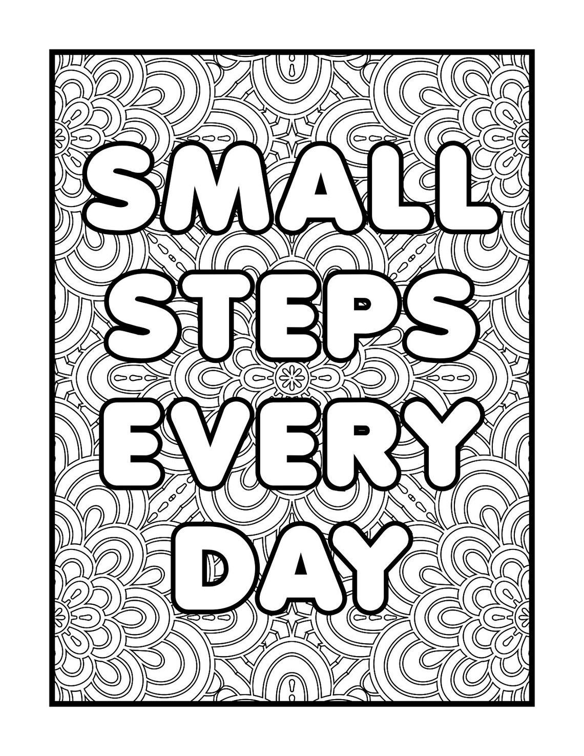 80 Growth Mindset Coloring Pages PRINTABLE Mindset Resources Etsy