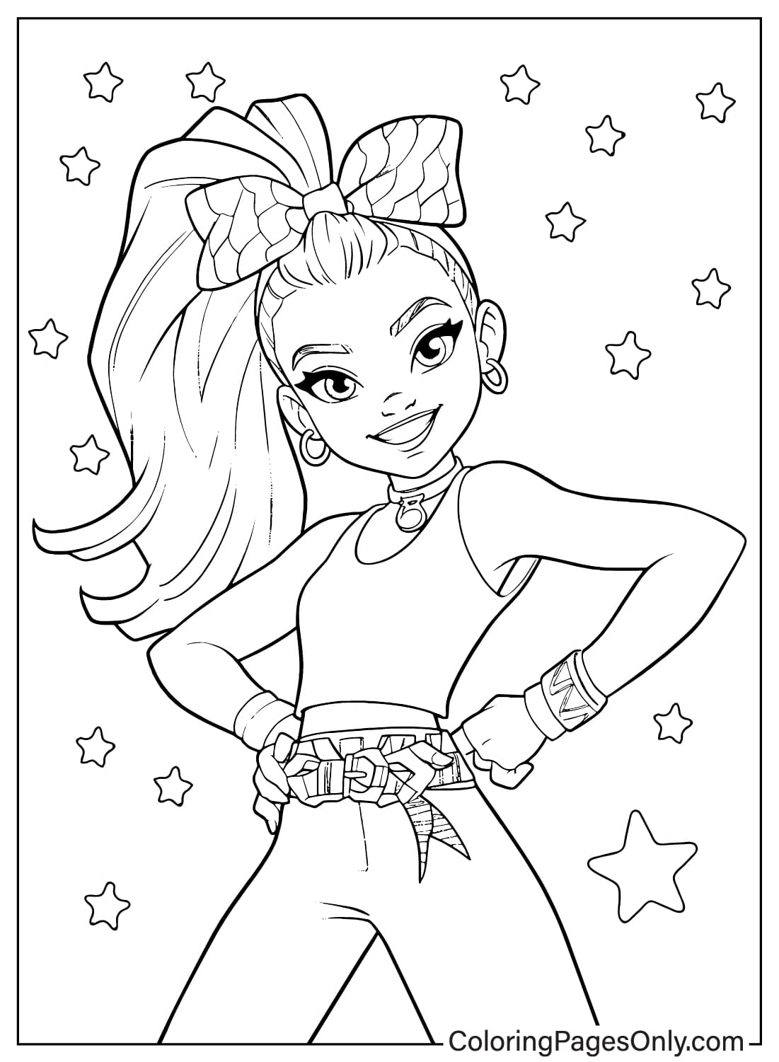 98 Jojo Siwa Coloring Pages ColoringPagesOnly