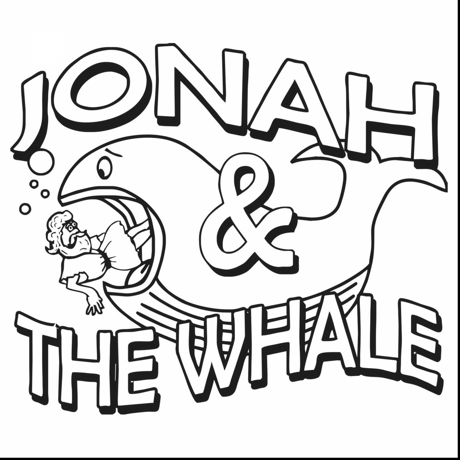 Free Printable Jonah Coloring Pages