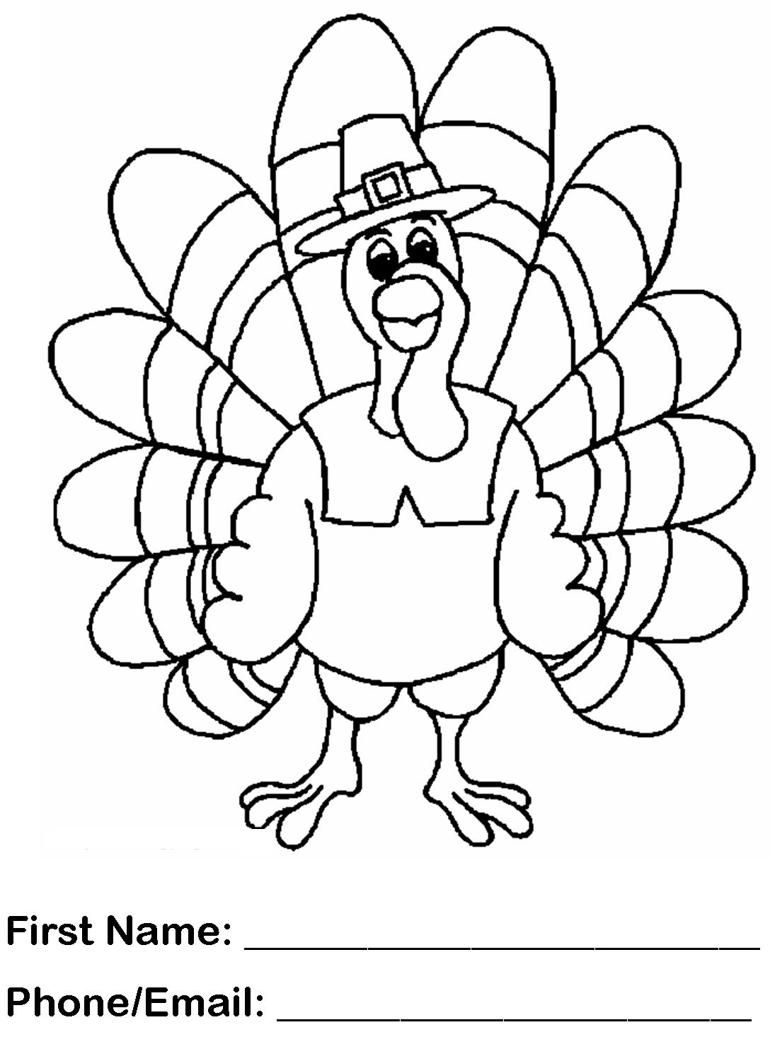 ABC Toy Zone Thanksgiving Coloring Contest
