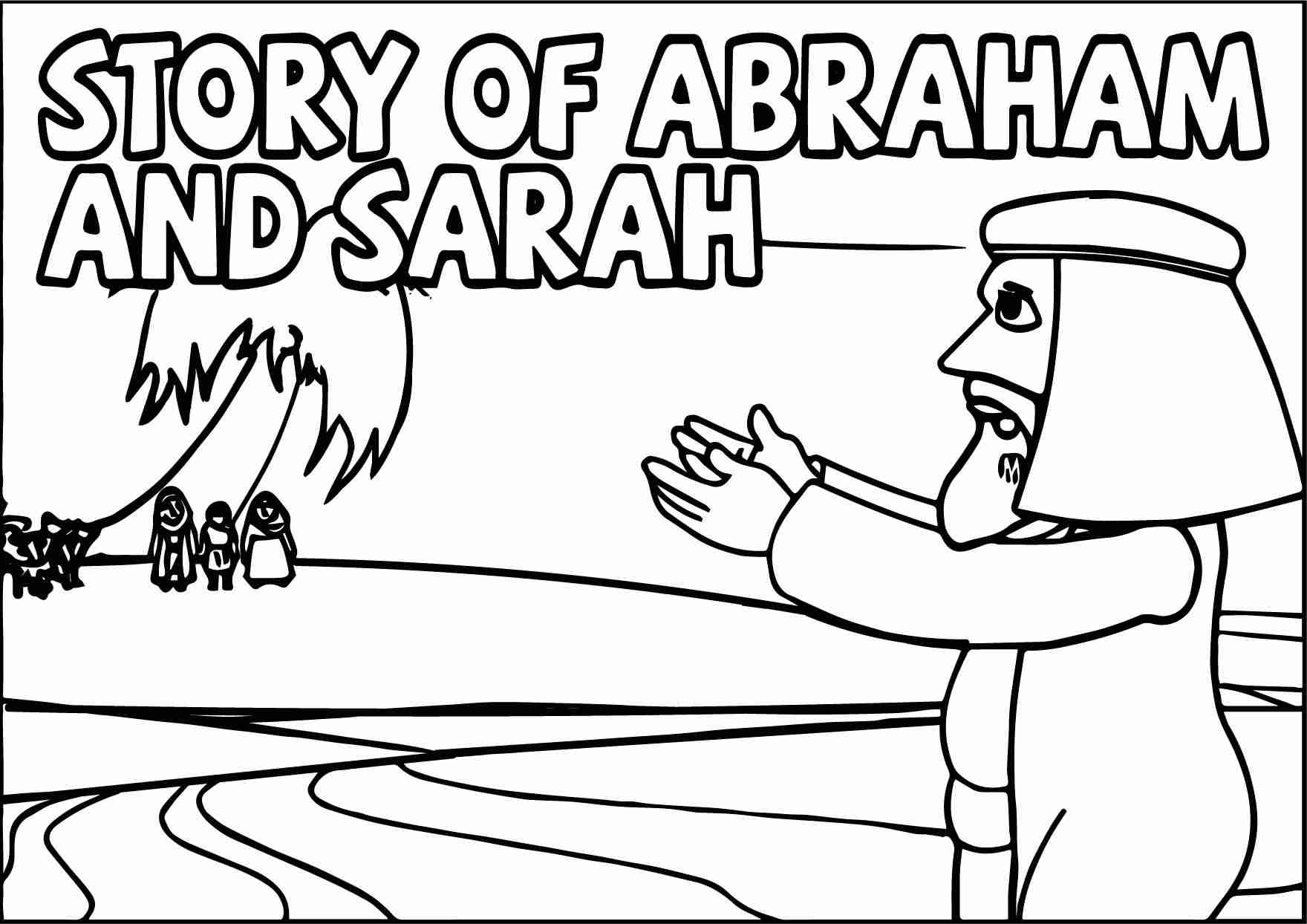 Abraham And Sarah Coloring Pages Best Coloring Pages For Kids