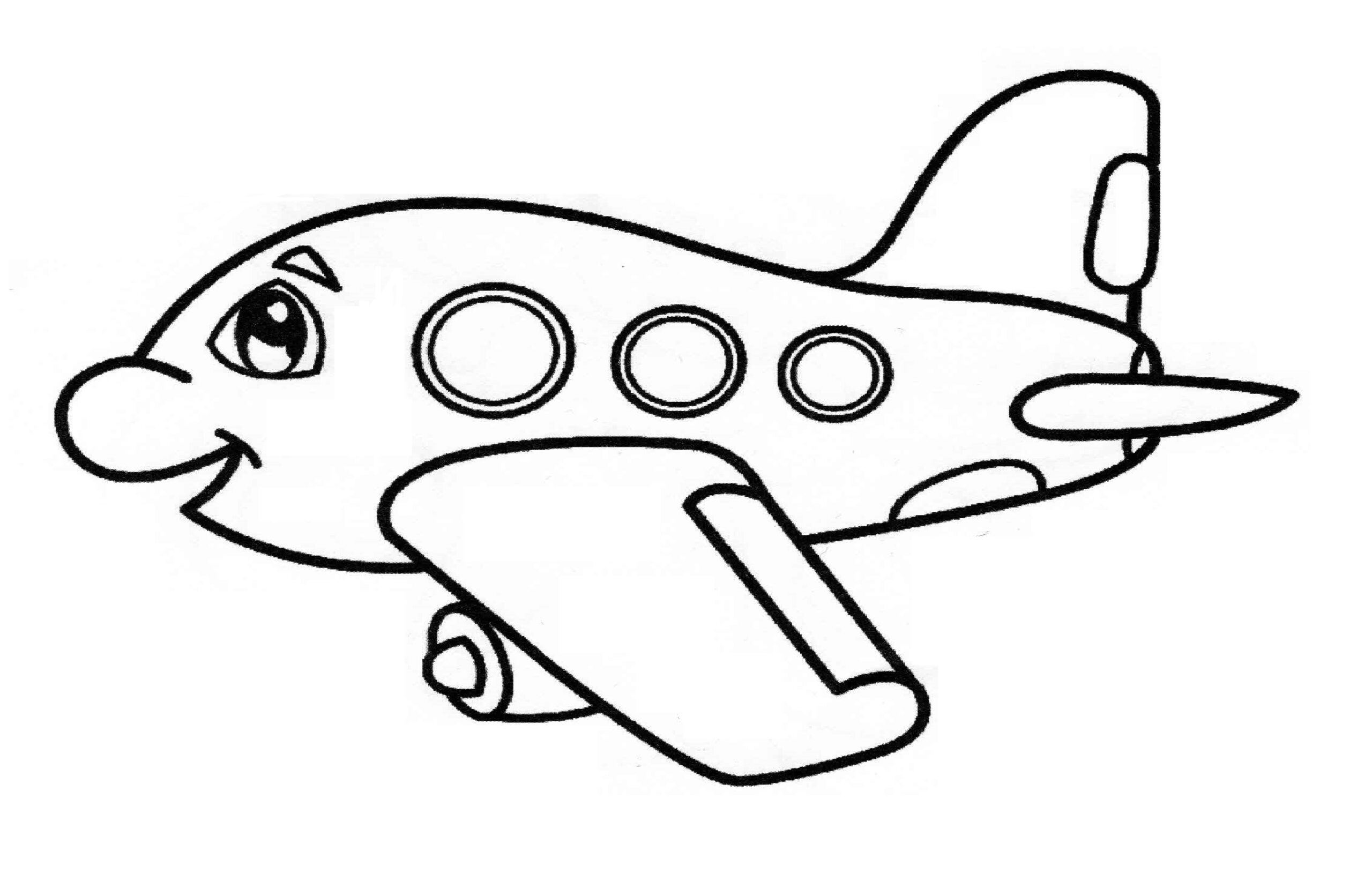 Free Printable Coloring Pages Airplane