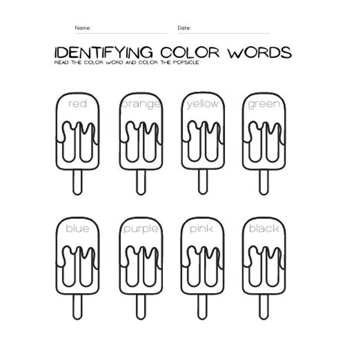 Printable Coloring Pages For Vpk