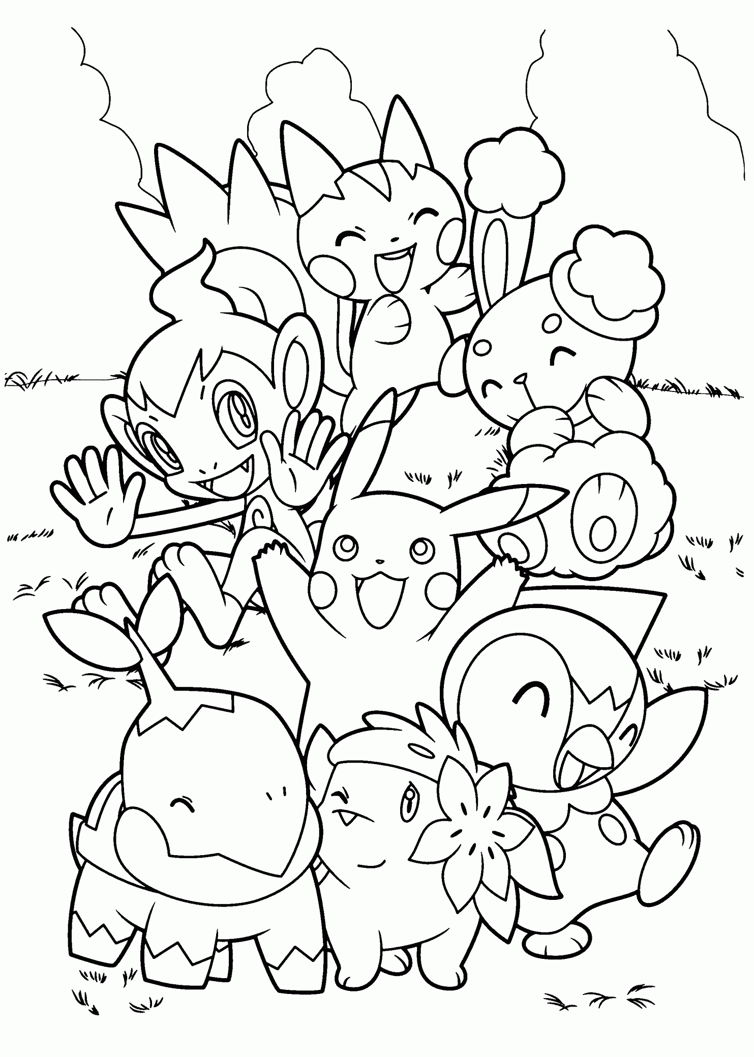 Free Pokemon Coloring Pages Printable