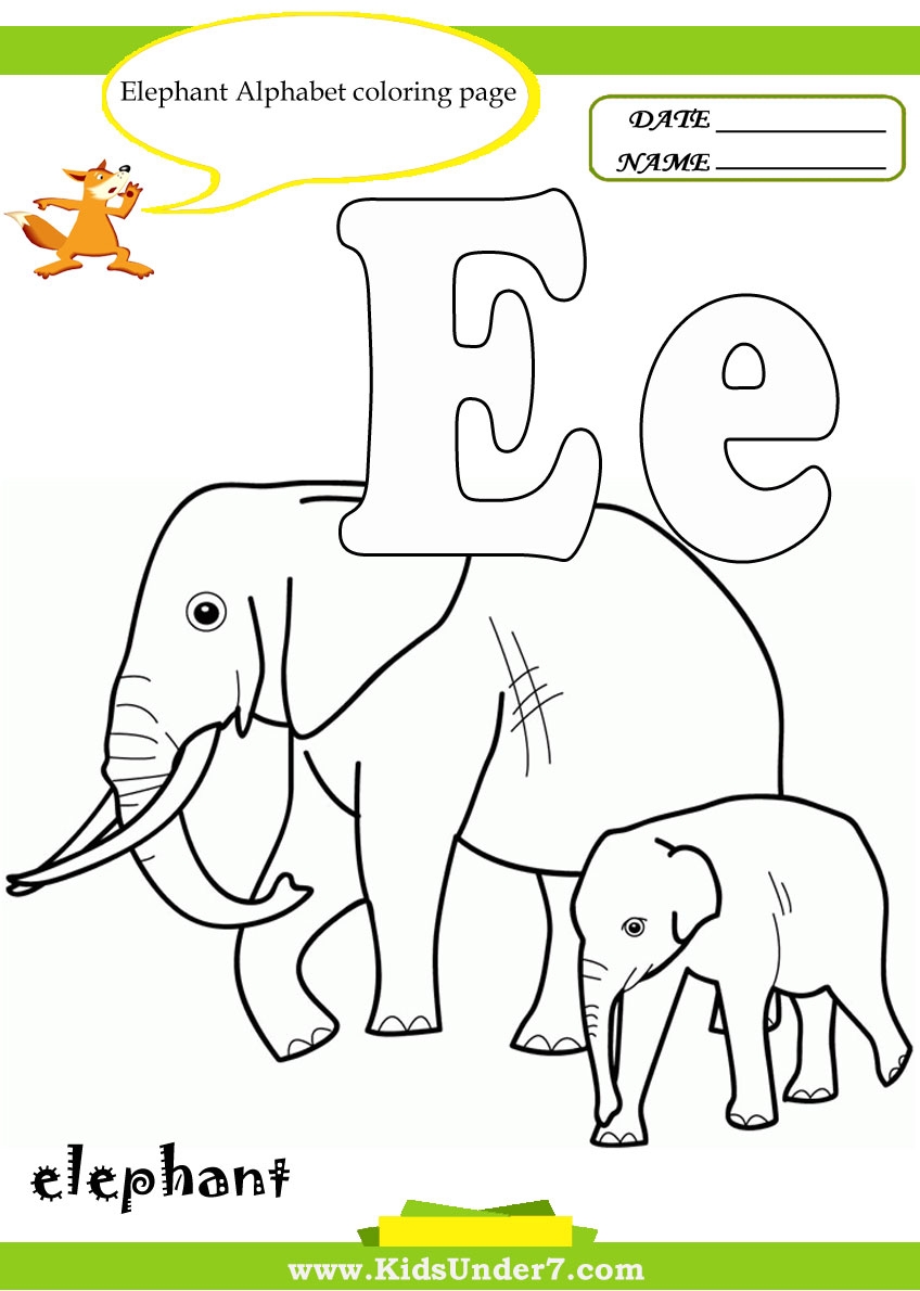 Alphabet Coloring Pages E At GetColorings Free Printable Colorings Pages To Print And Color