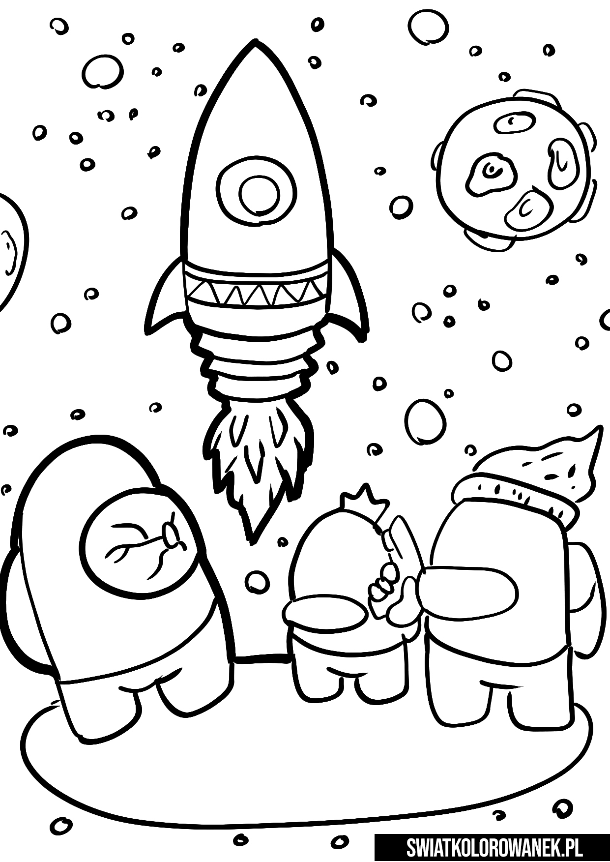 Coloring Pages Printable Among Us