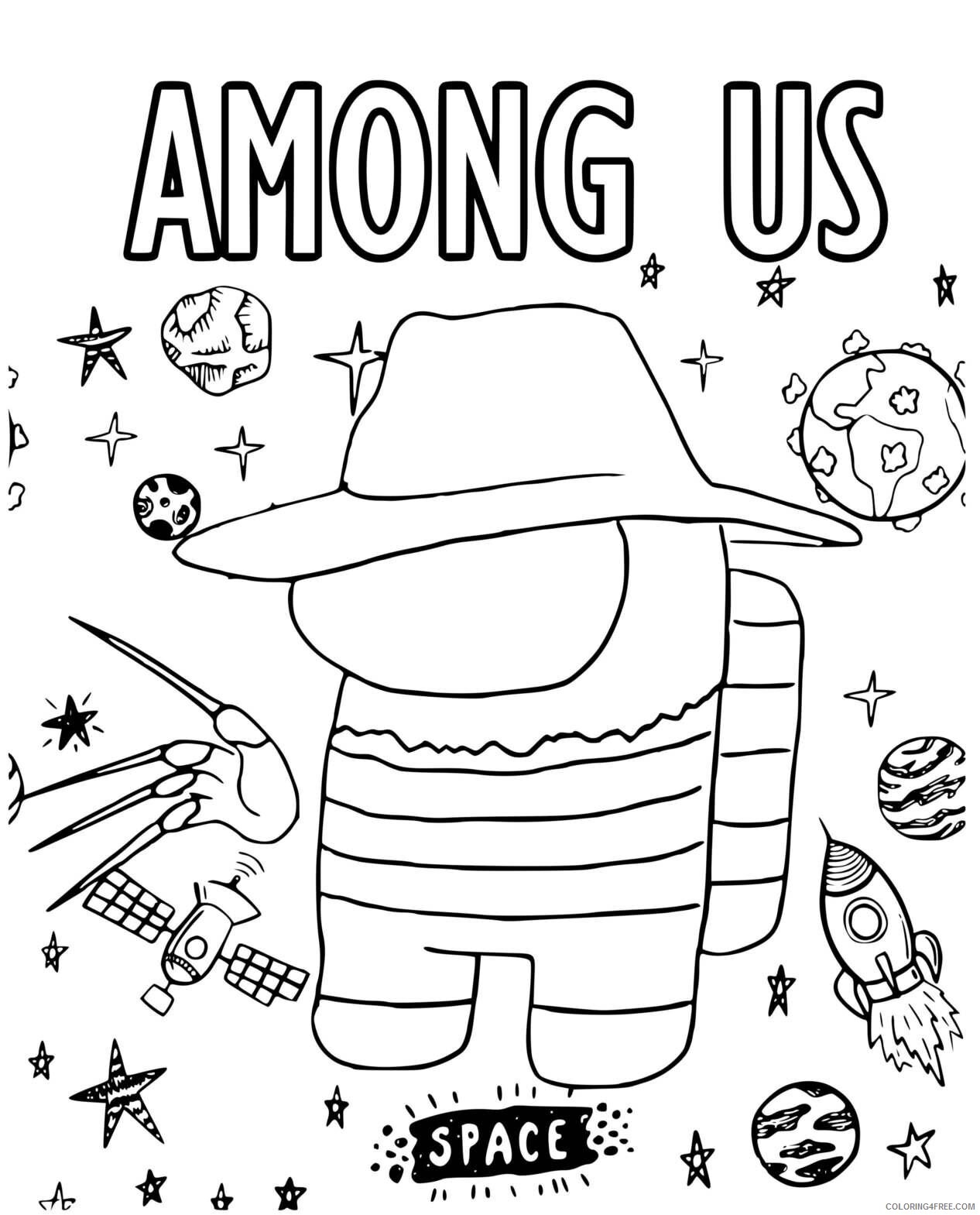 Among Us Printable Picture