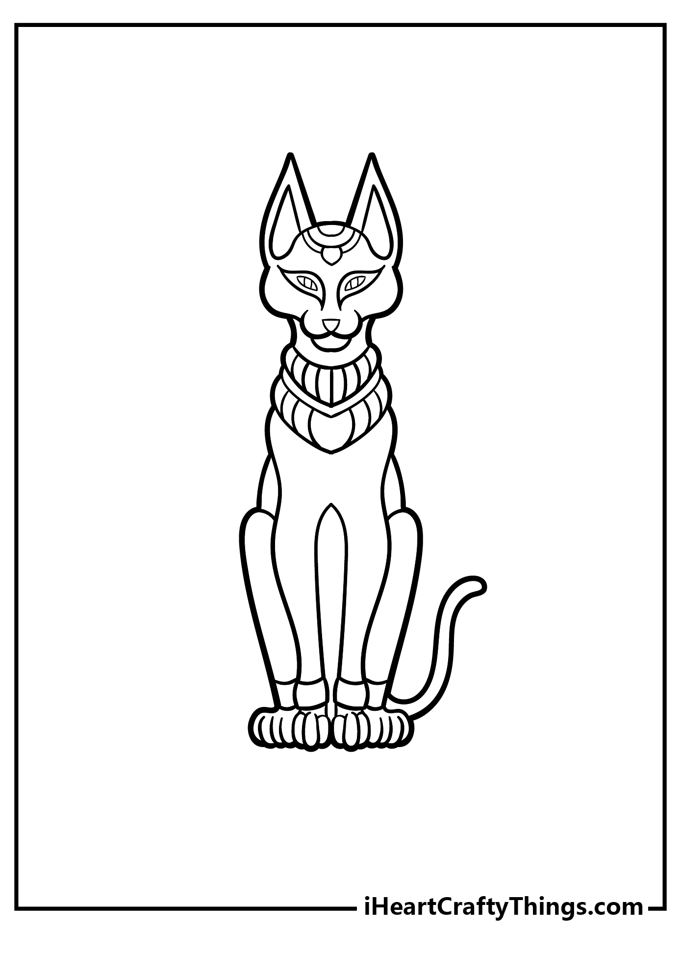 Ancient Egypt Symbols Coloring Pages