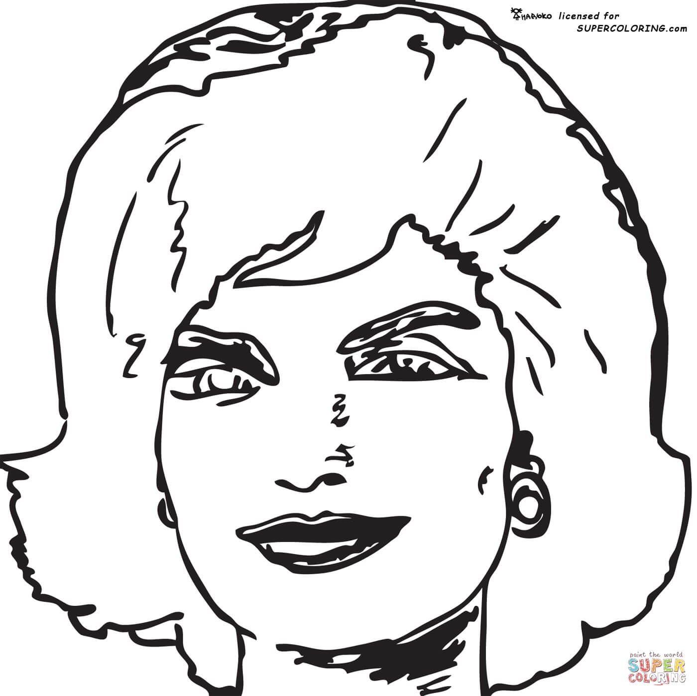 Andy Warhol Coloring Pages Free Coloring Home