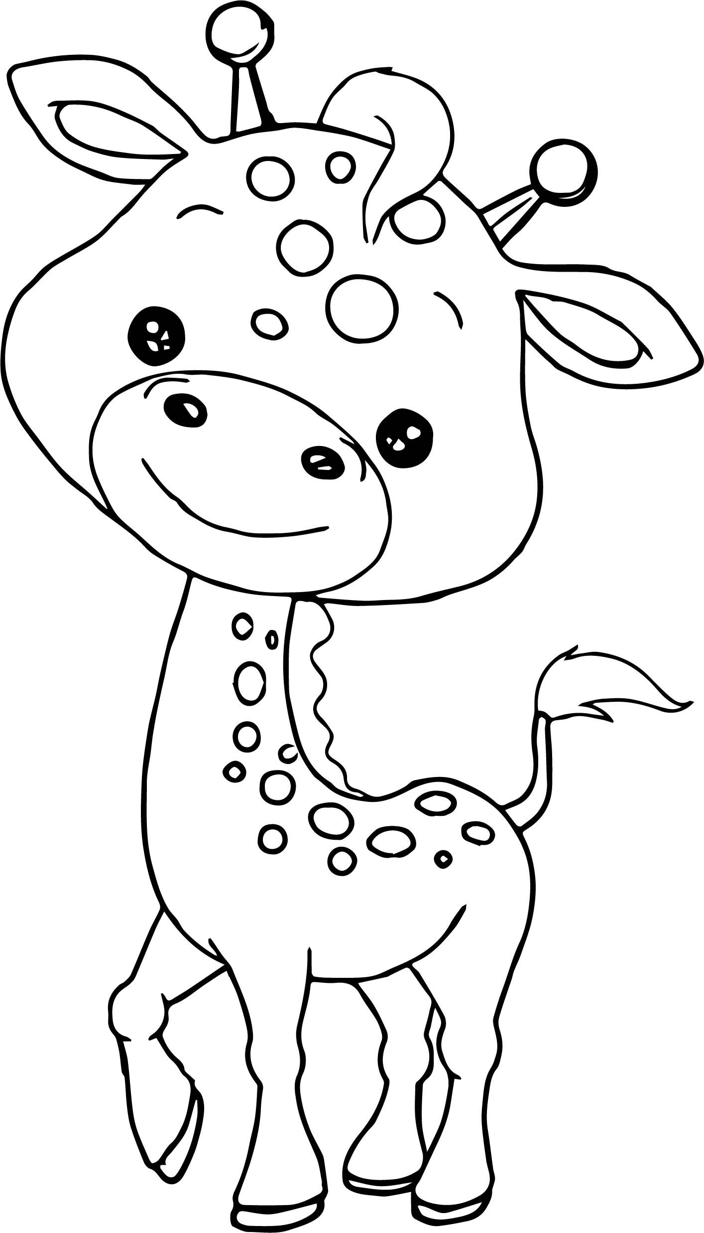 Printable Coloring Pages Animals Easy