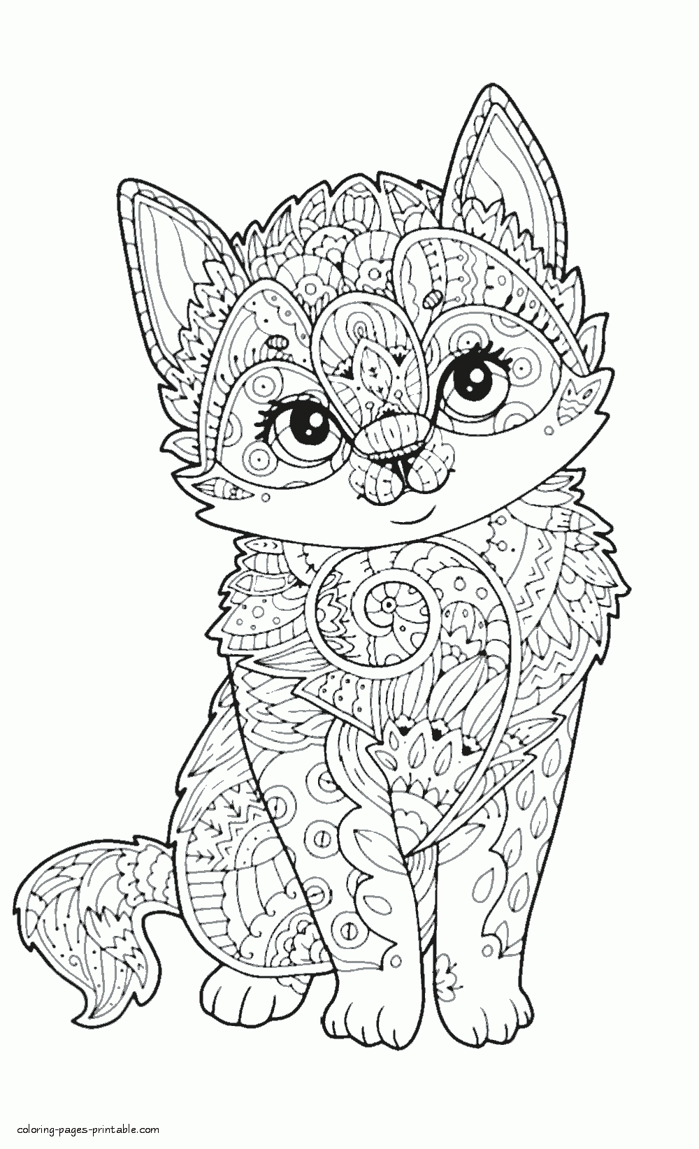 Animal Coloring Pages Printable