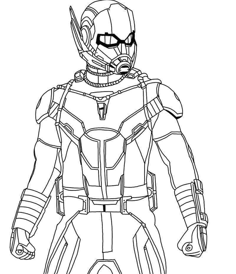 Ant Man Printable Coloring Pages
