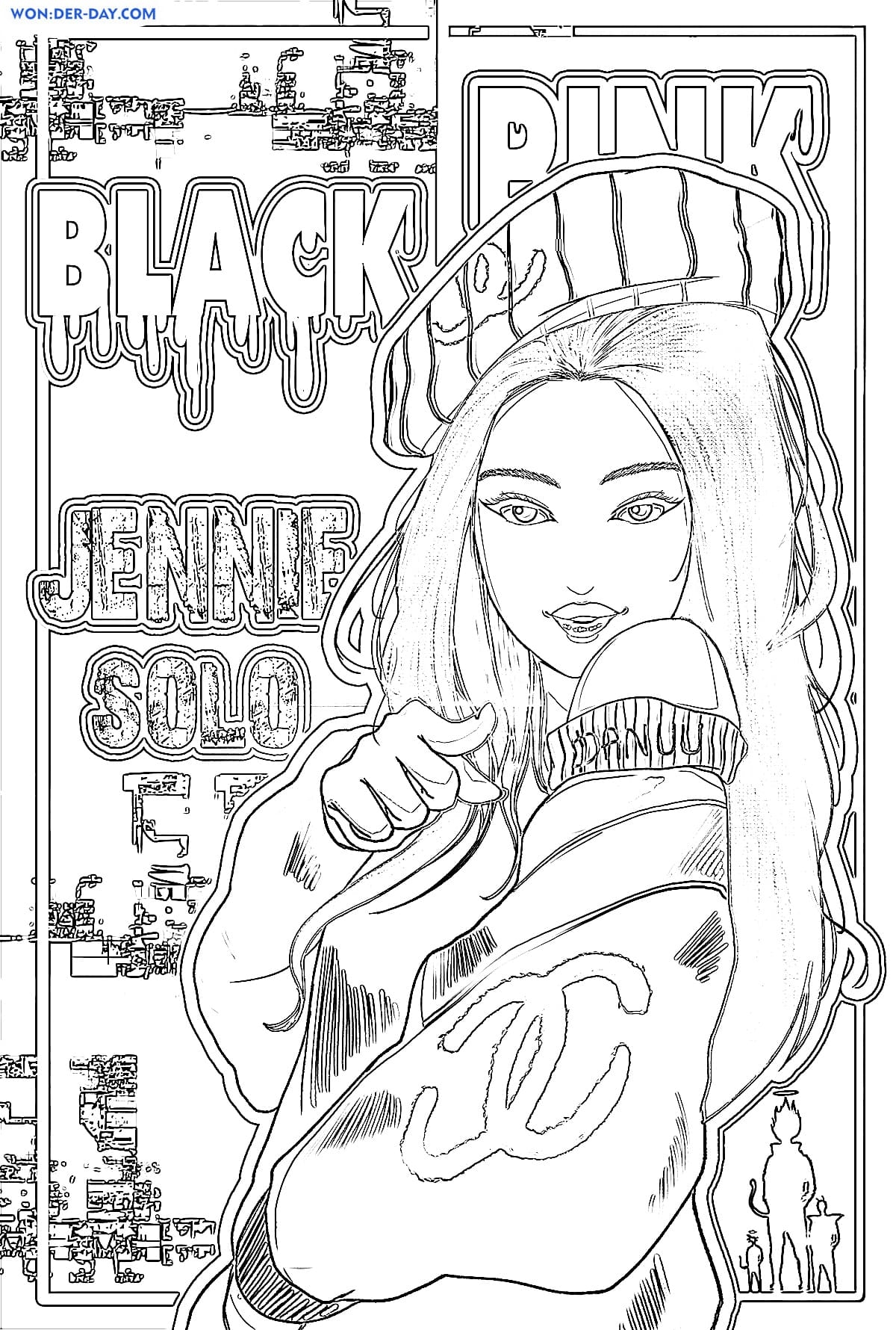 Ausmalbilder Blackpink Ausmalbilder Zum Ausdrucken