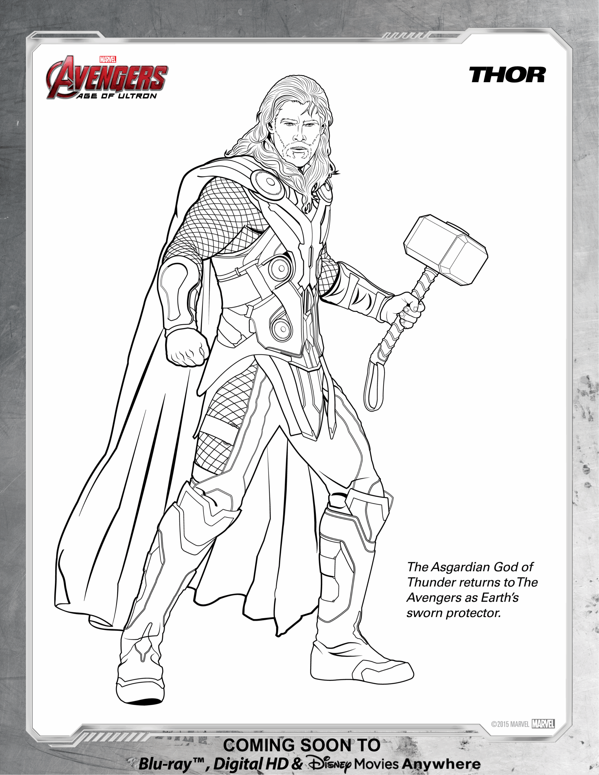 Avengers Endgame Coloring Pages Printable Coloringpages2019