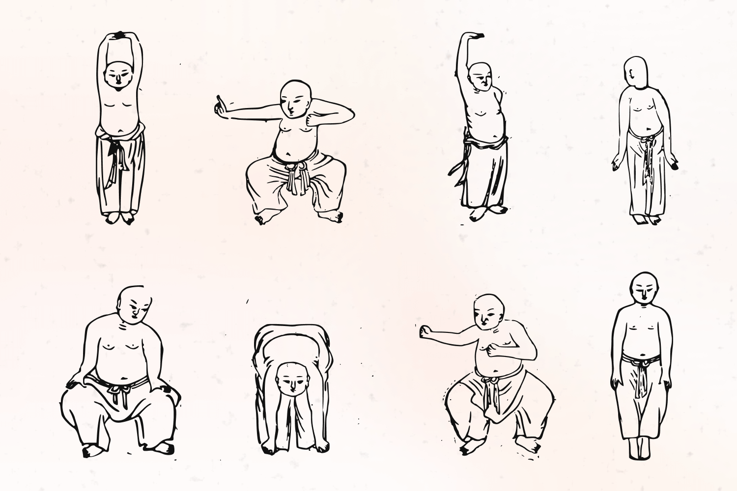 Ba Duan Jin Ancient Chinese Qigong Exercises