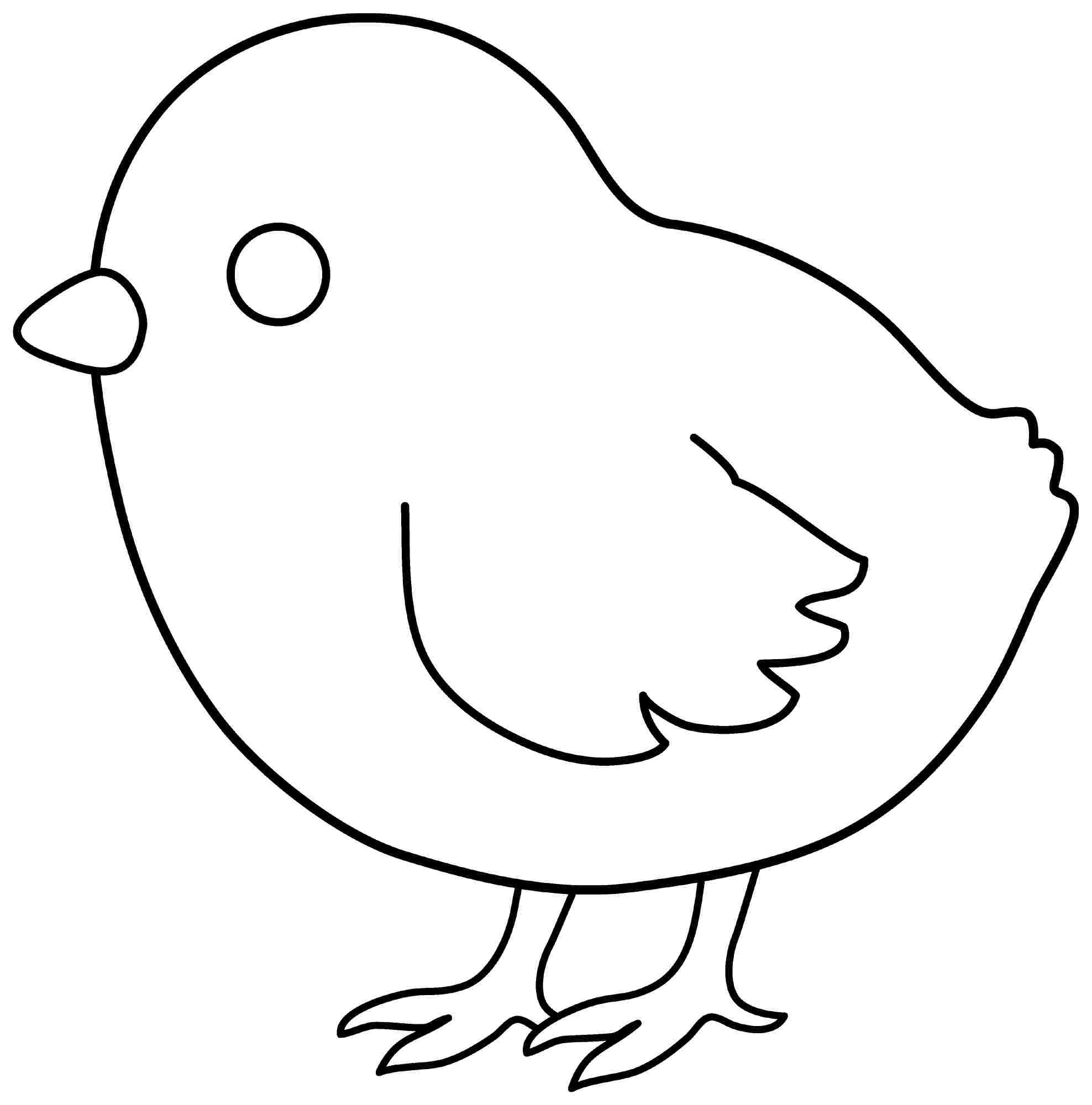 Baby Chicken Coloring Pages Coloring Pages