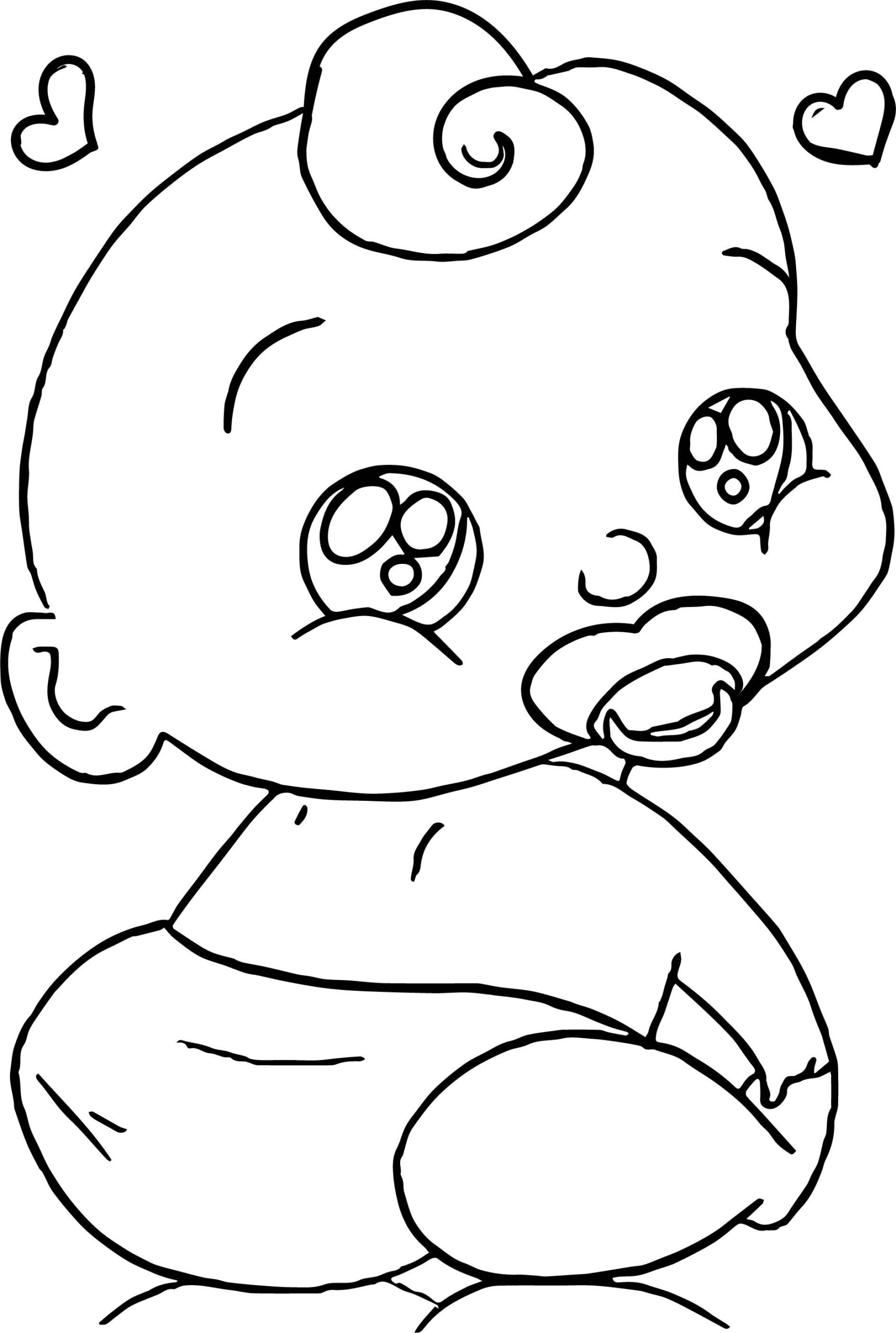 Baby Printable Coloring Pages