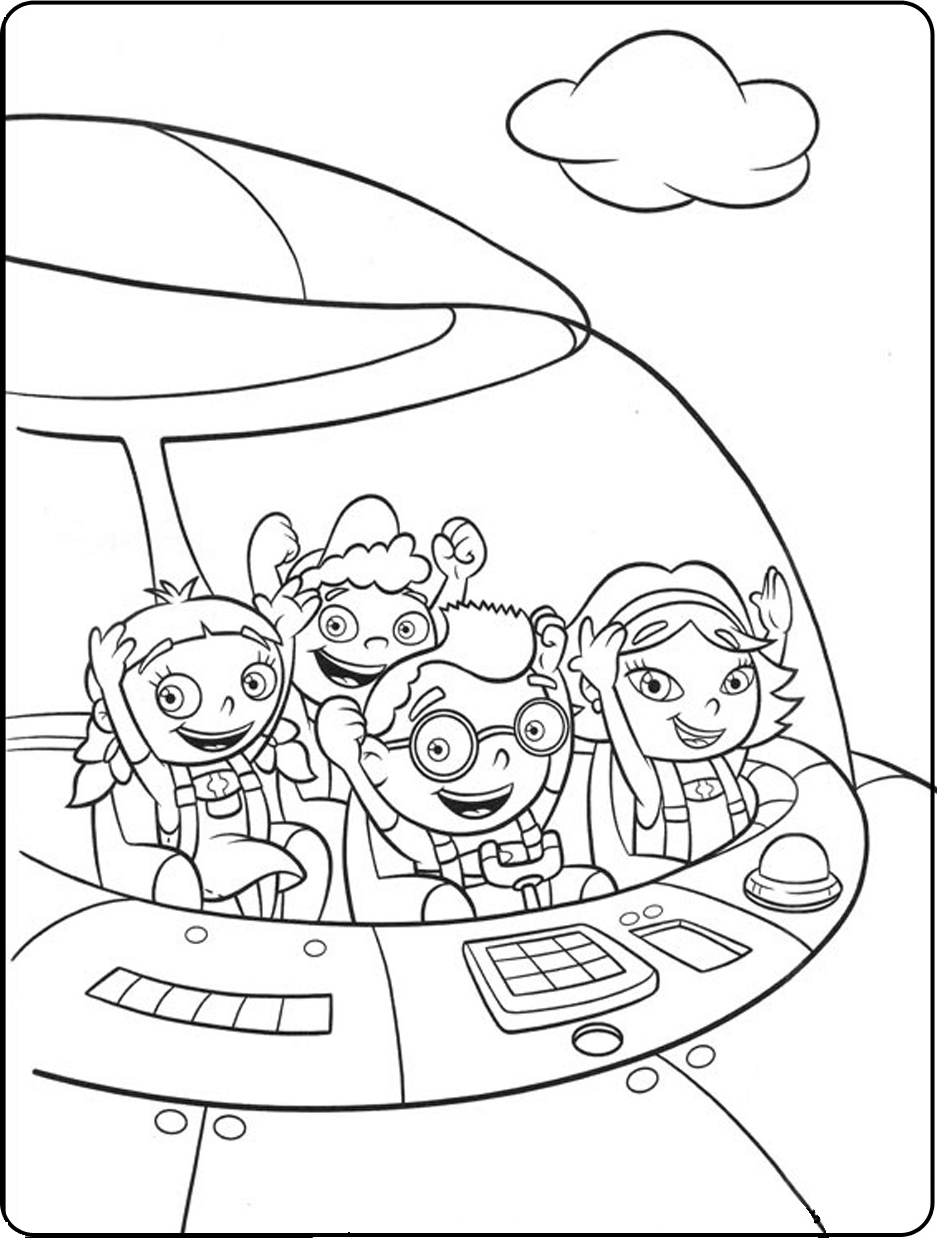 Baby Einstein Coloring Pages Printable Coloring Home
