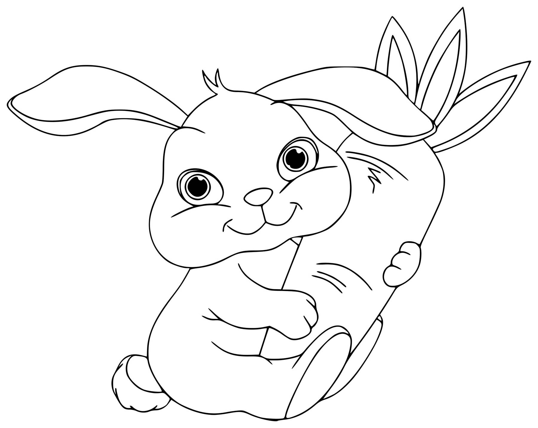 Bunny Printable Coloring Pages