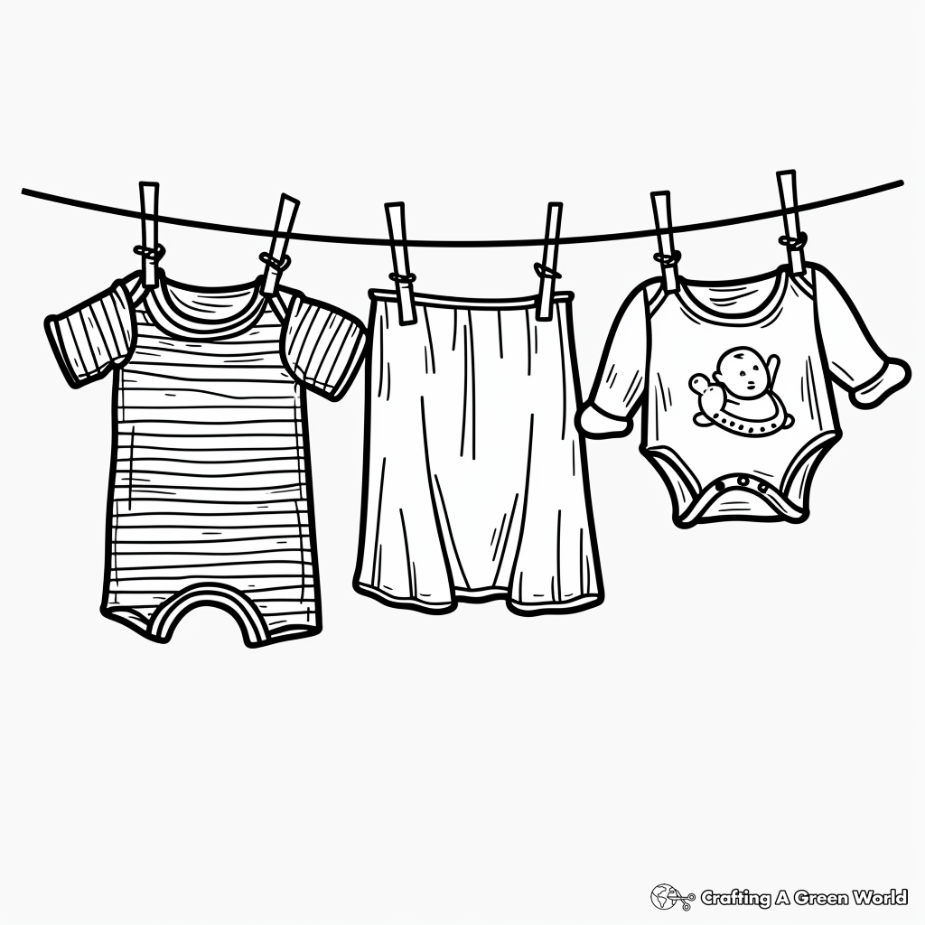 Baby Shower Coloring Pages Free Printable