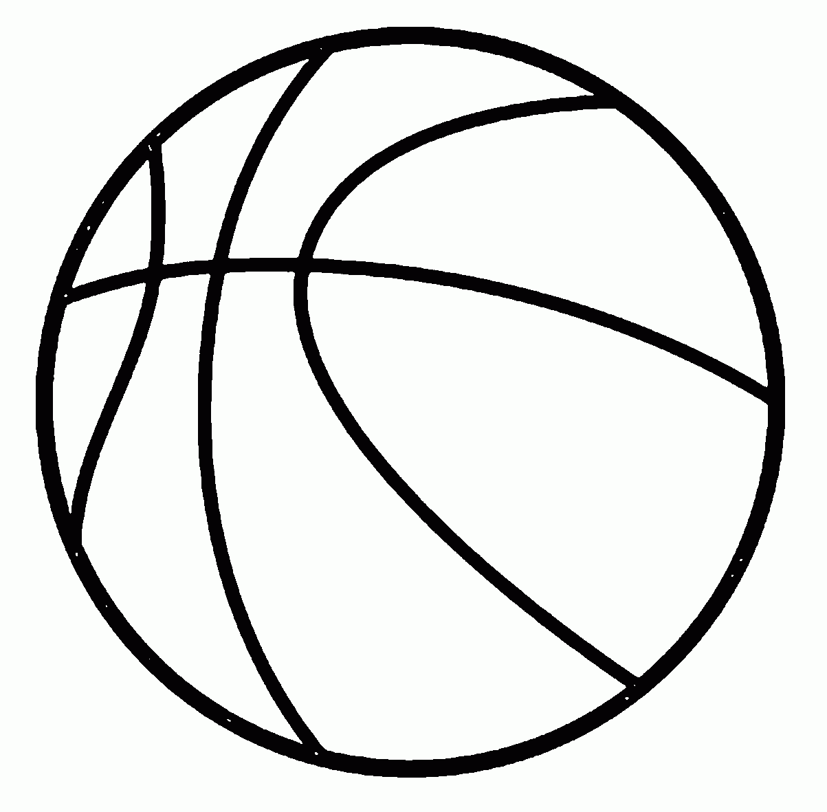 Ball Coloring Page Coloring Home