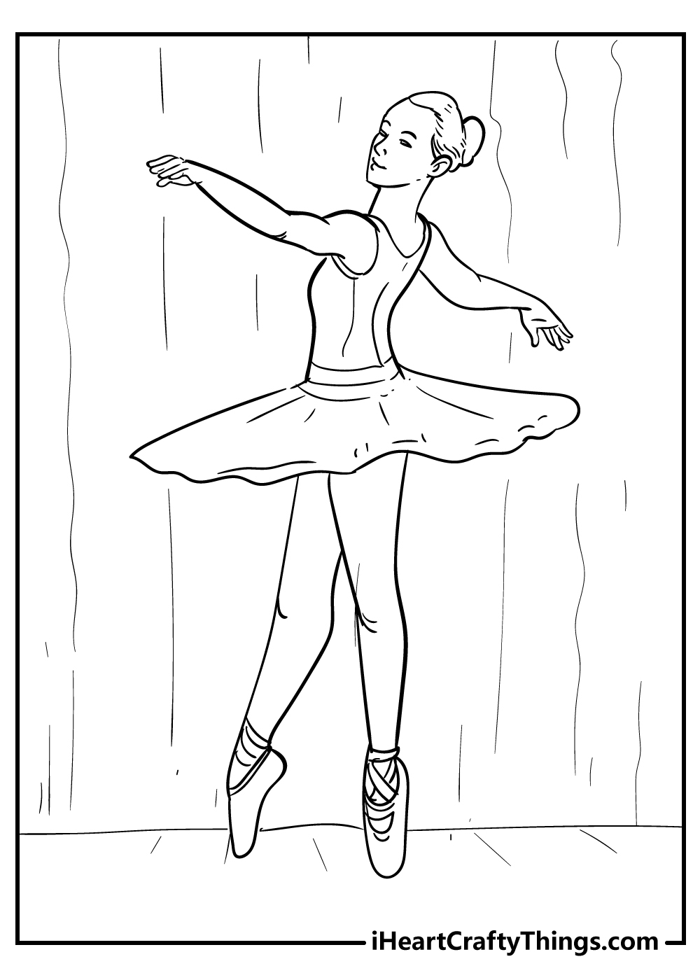 Ballet Coloring Pages Printable