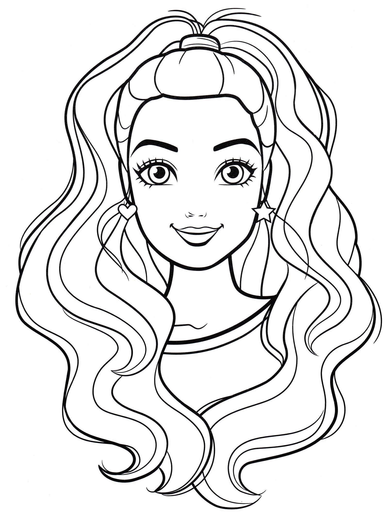 Barbie Coloring Pages Free Printable