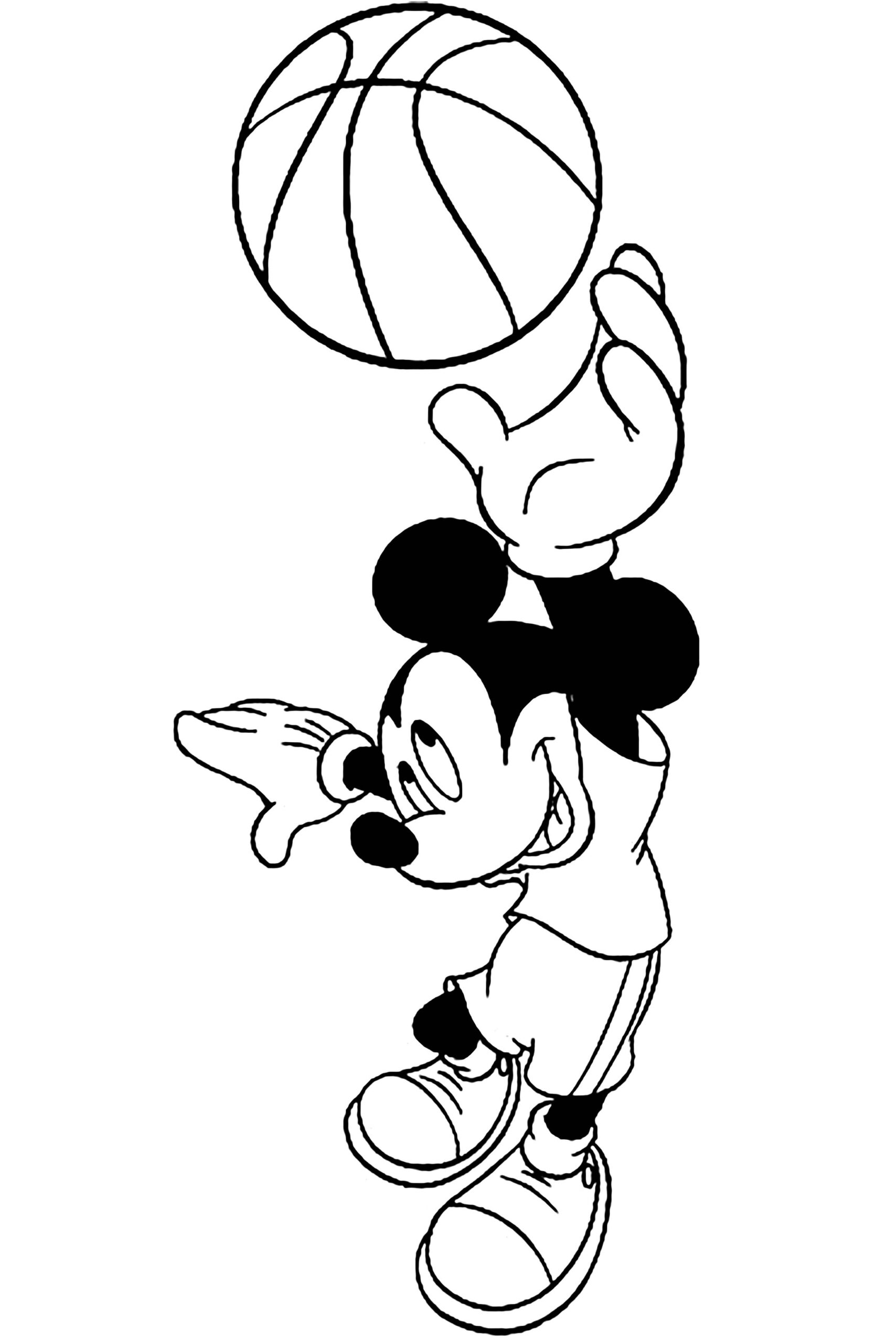 Basketball Coloring Page To Print Basketball Coloring Pages For Kids