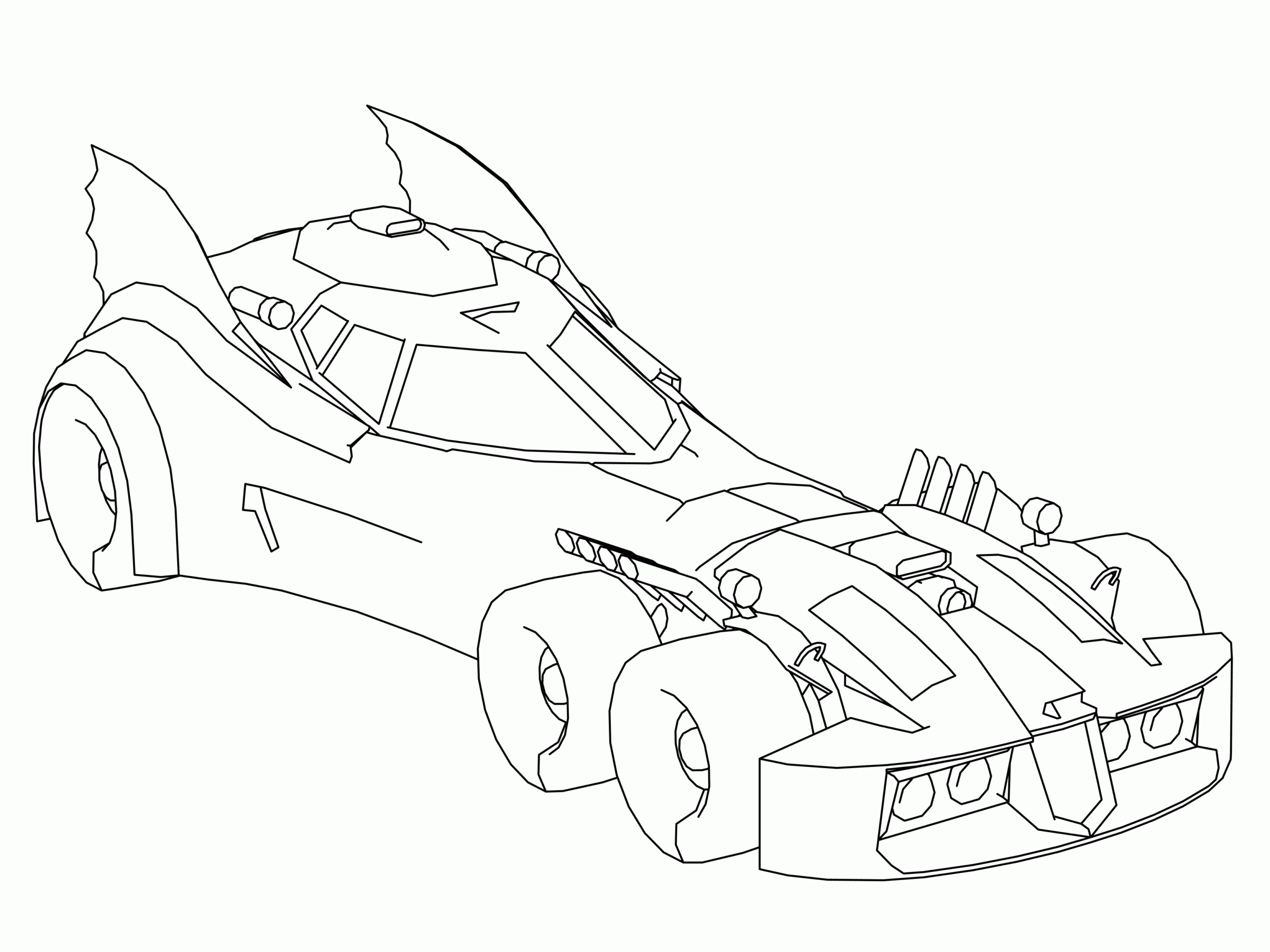 Batmobile Coloring Pages High Quality Coloring Pages Coloring Home