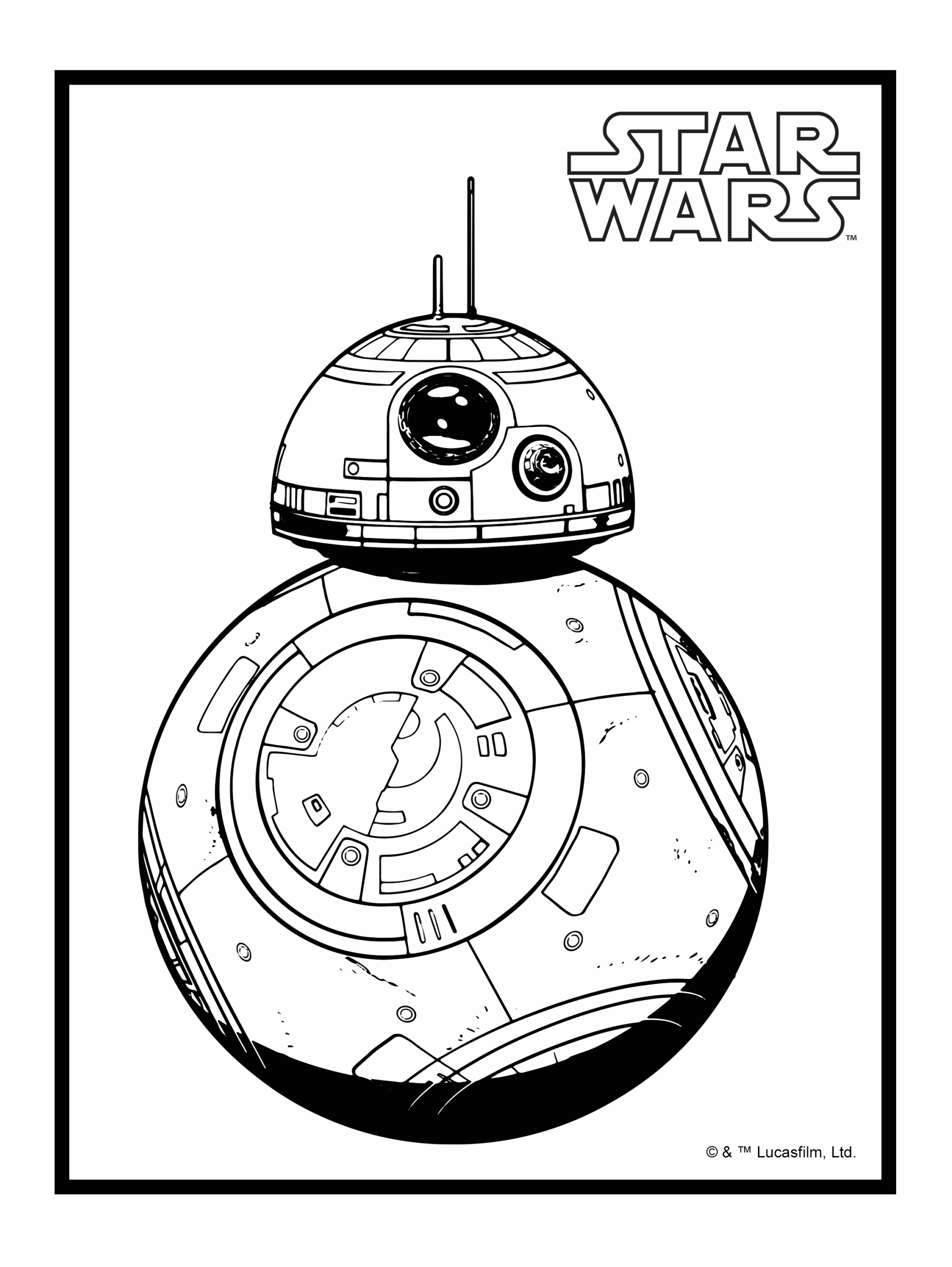 Bb8 Coloring Page At GetColorings Free Printable Colorings Pages To Print And Color
