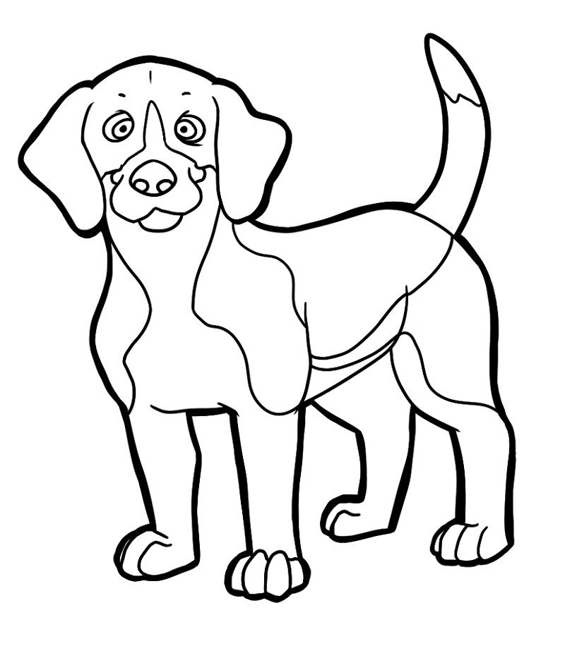 Beagle Coloring Pages Best Coloring Pages For Kids