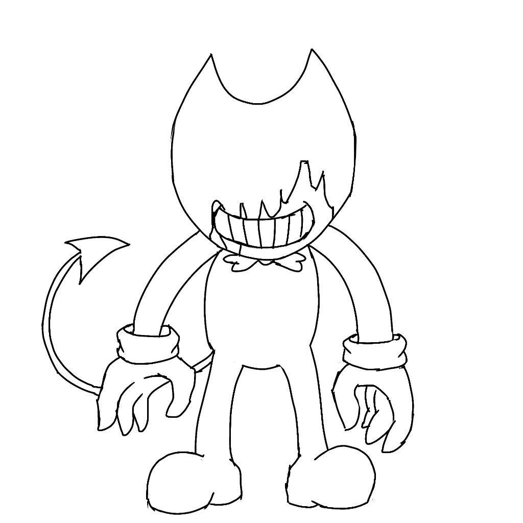 Bendy Coloring Pages Printable